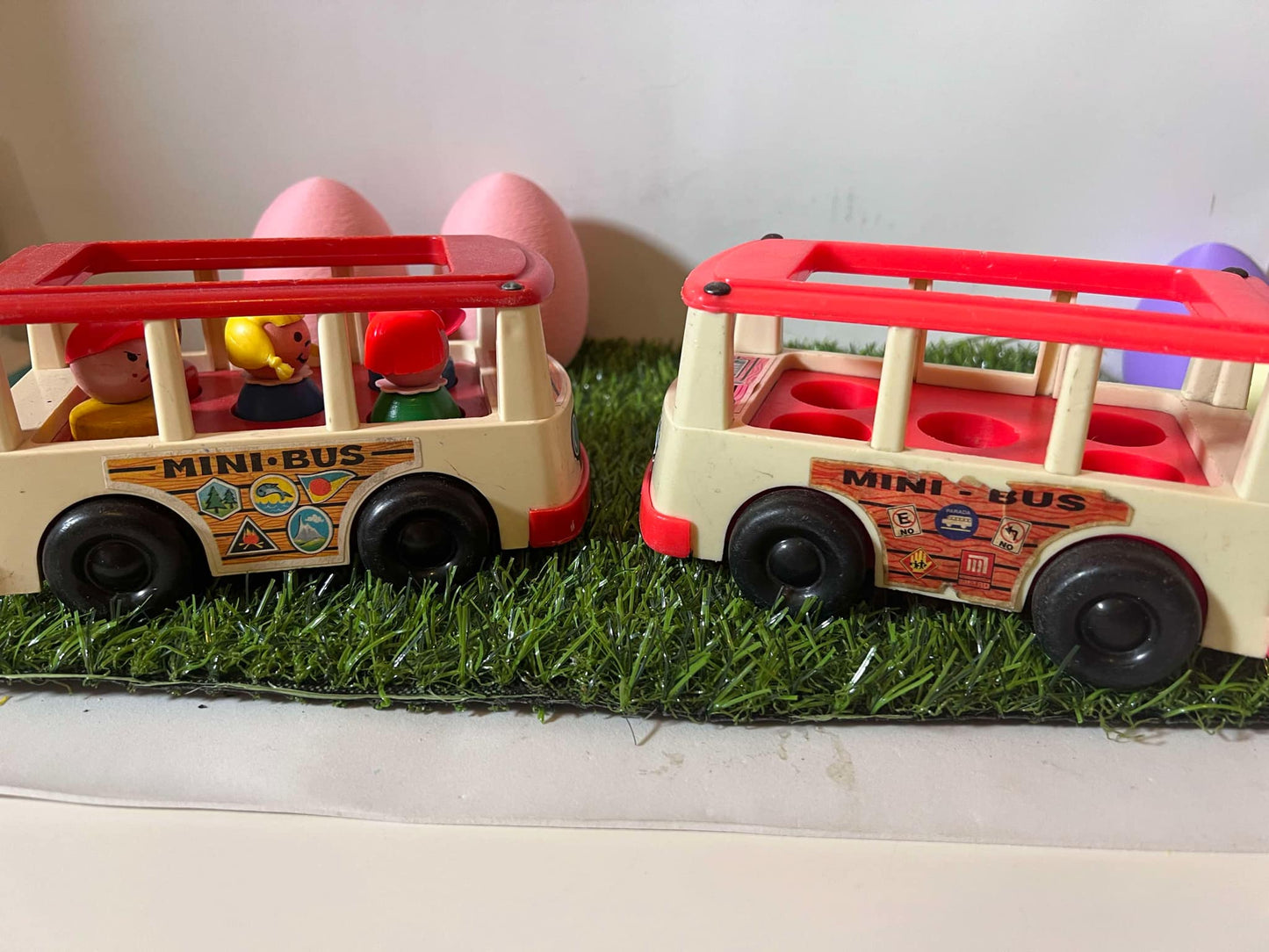 Original Jugetes Perquin (JP) PINK Mini Camper Bus