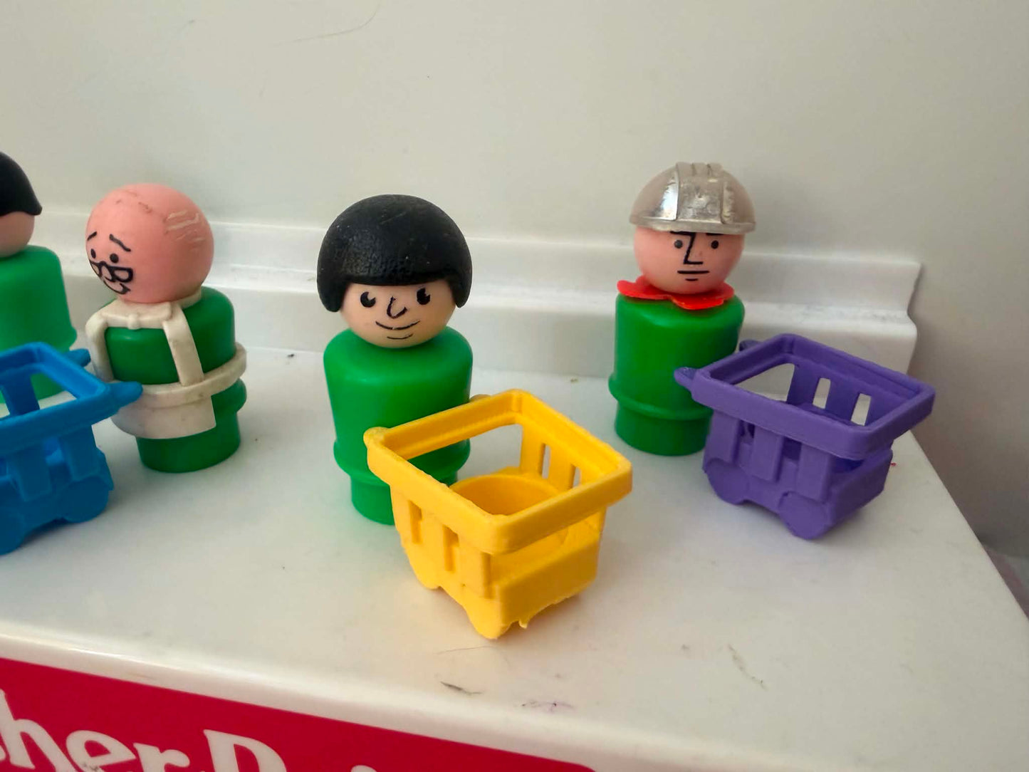 Vintage Fisher Price Custom Shopping Cart