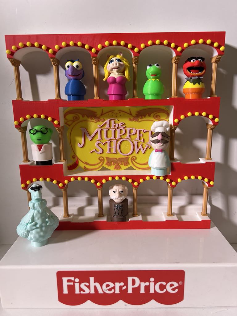Custom Accessory - Custom Muppets Display Stand