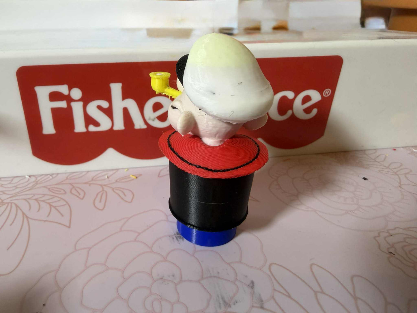 Custom Popeye Figure in Little People Scale