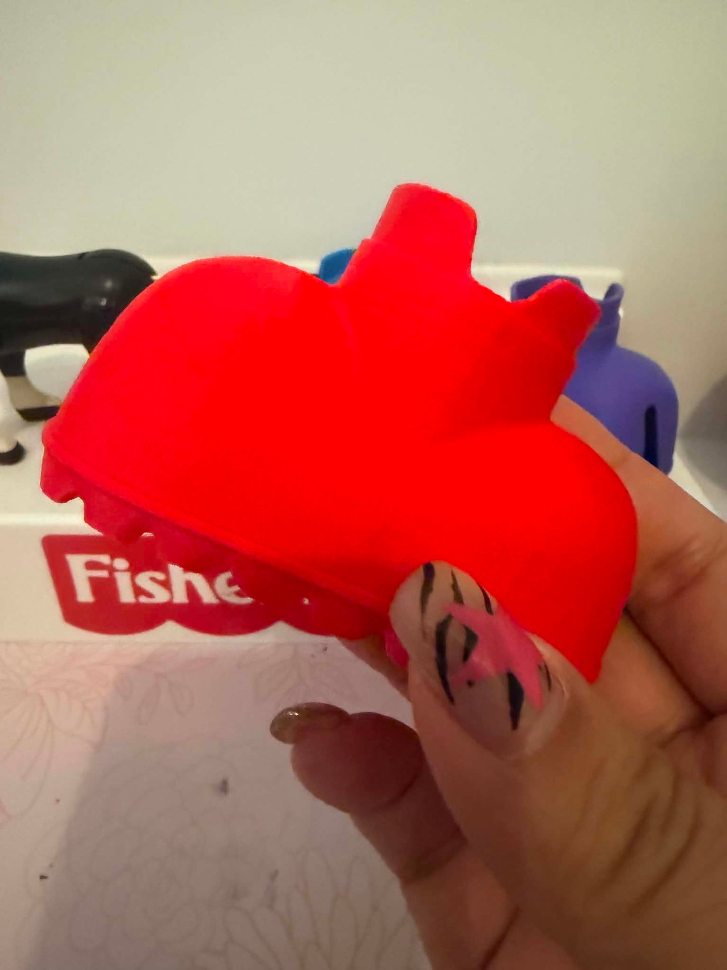 Vintage Fisher Price Custom Castle Blanket Saddle
