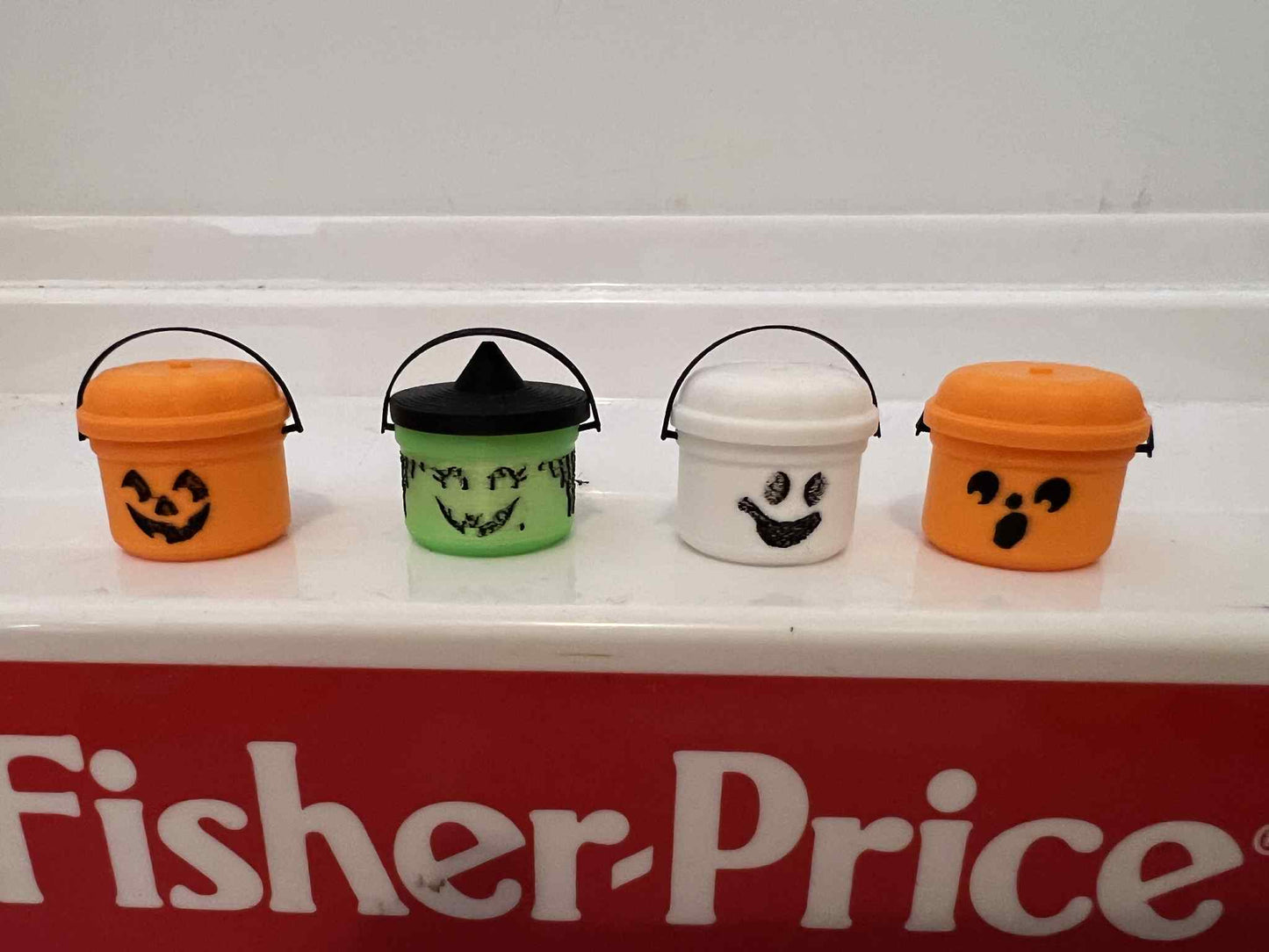 🎃 McDonald’s Halloween Buckets – Little People Size 🎃