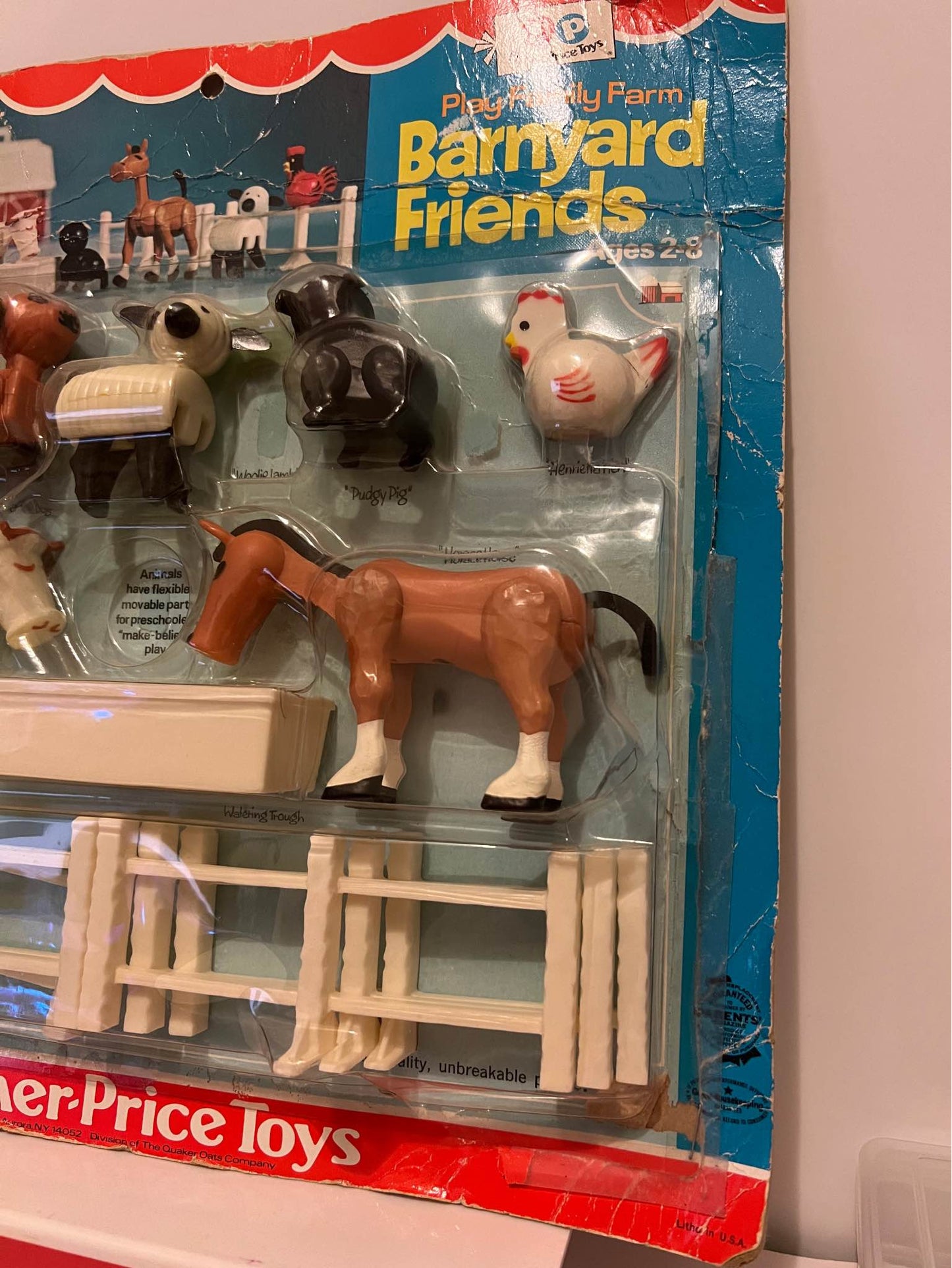 Hard To Find VTG RARE Fisher Price Barnyard Friends with in ORIG PACKAGE!! (Copy)