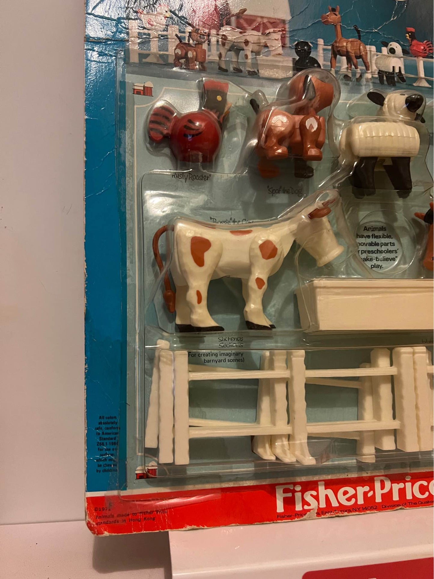 Hard To Find VTG RARE Fisher Price Barnyard Friends with in ORIG PACKAGE!! (Copy)