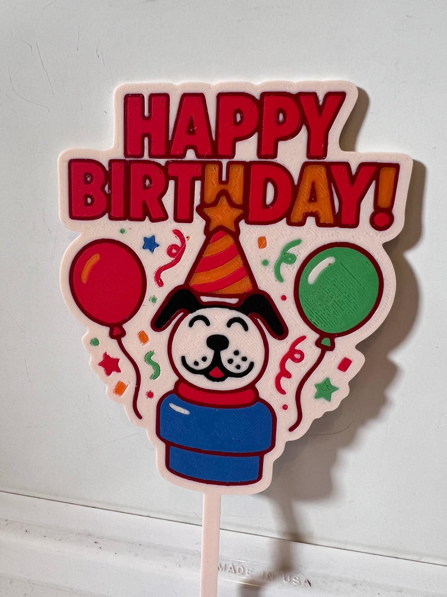 Fisher Price Lucky Birthday Cake Topper