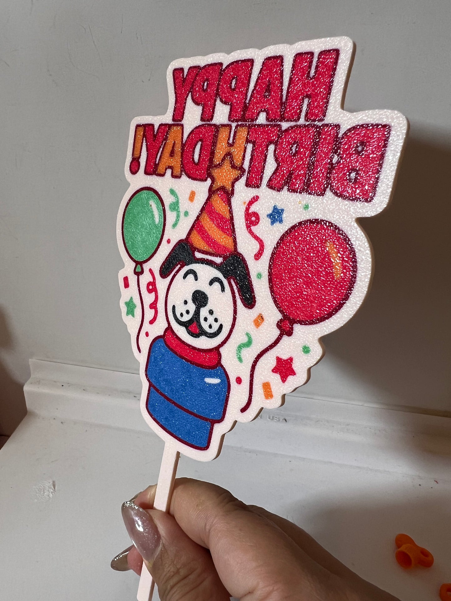 Fisher Price Lucky Birthday Cake Topper