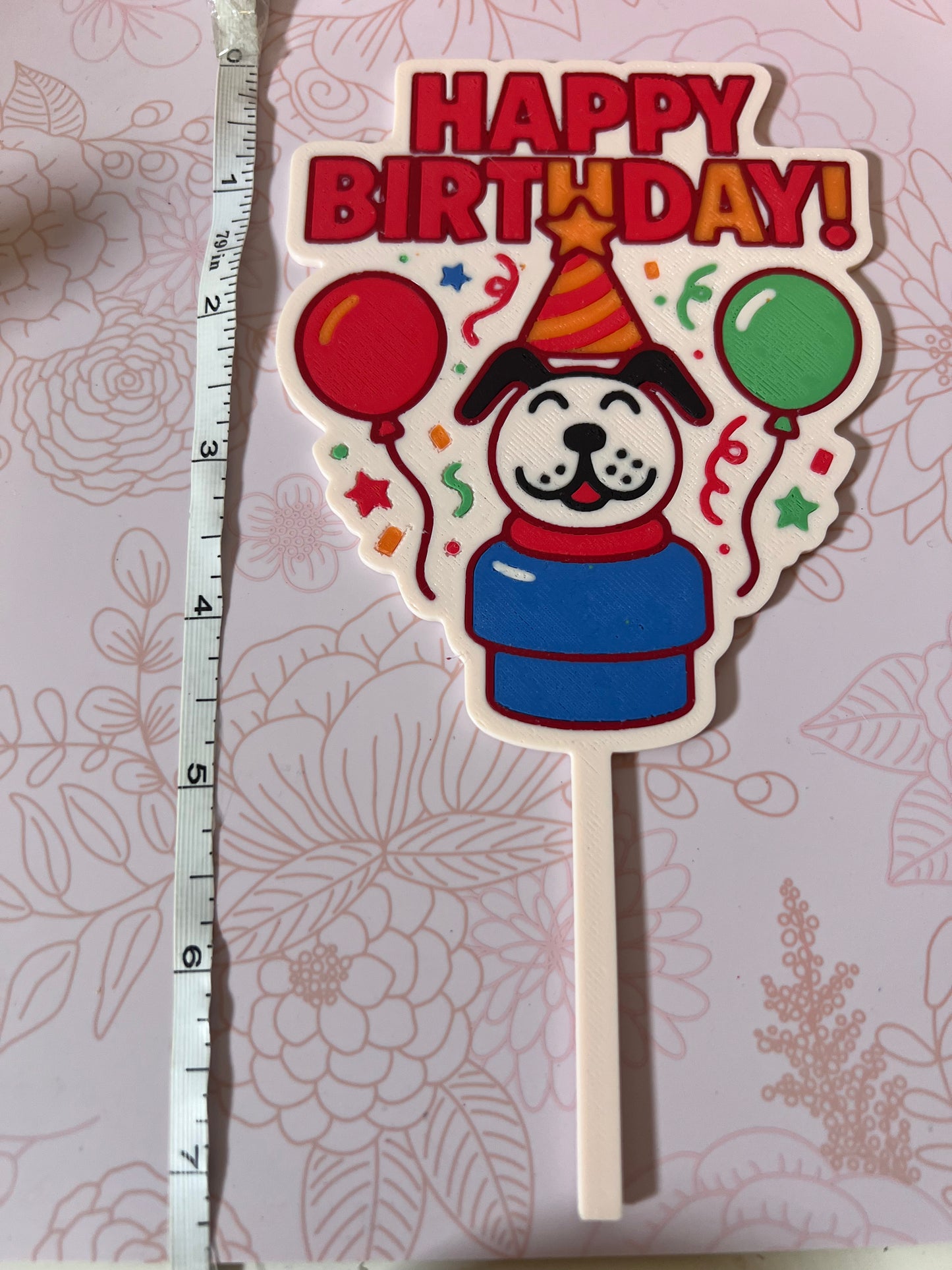 Fisher Price Lucky Birthday Cake Topper