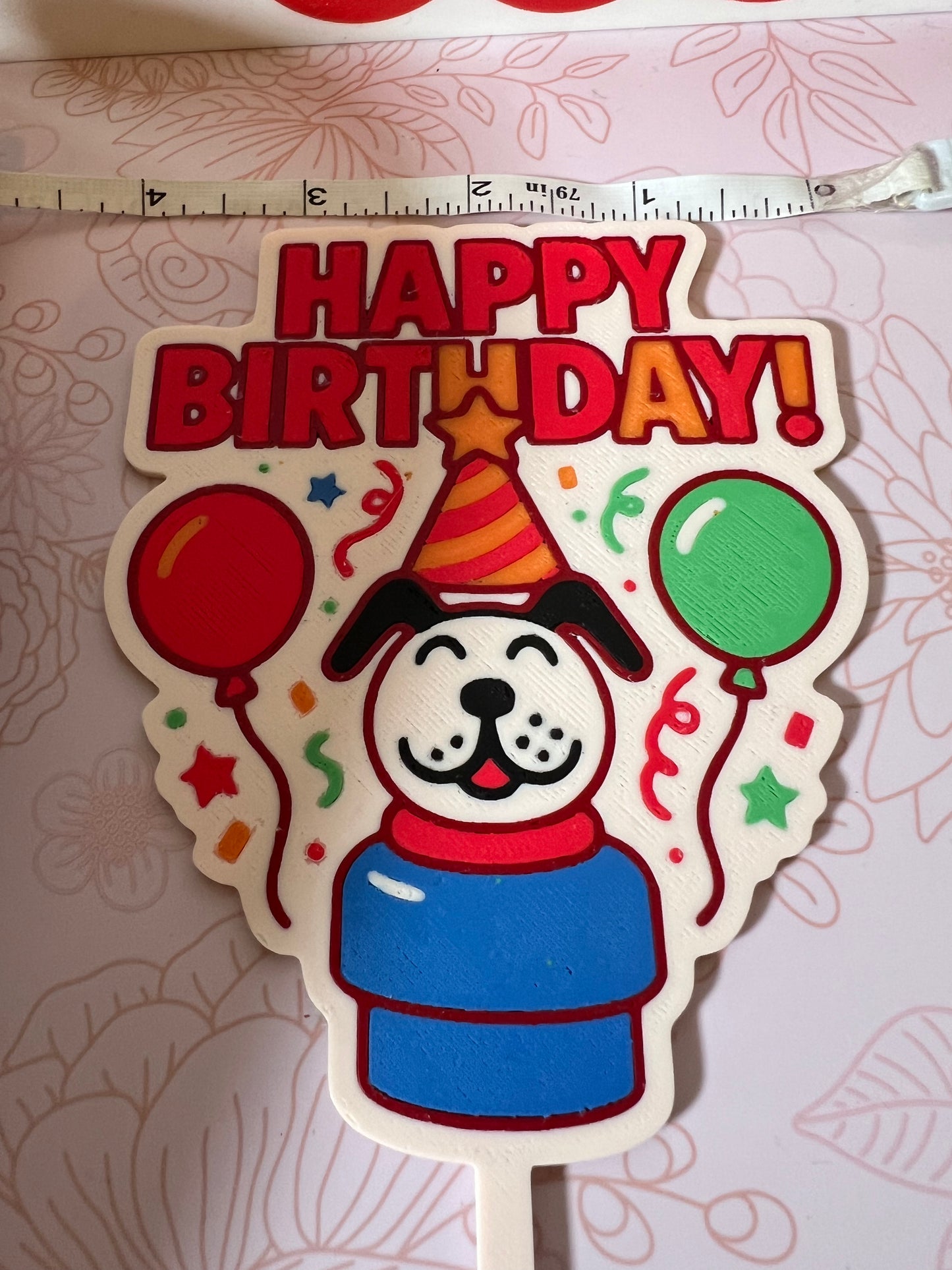 Fisher Price Lucky Birthday Cake Topper