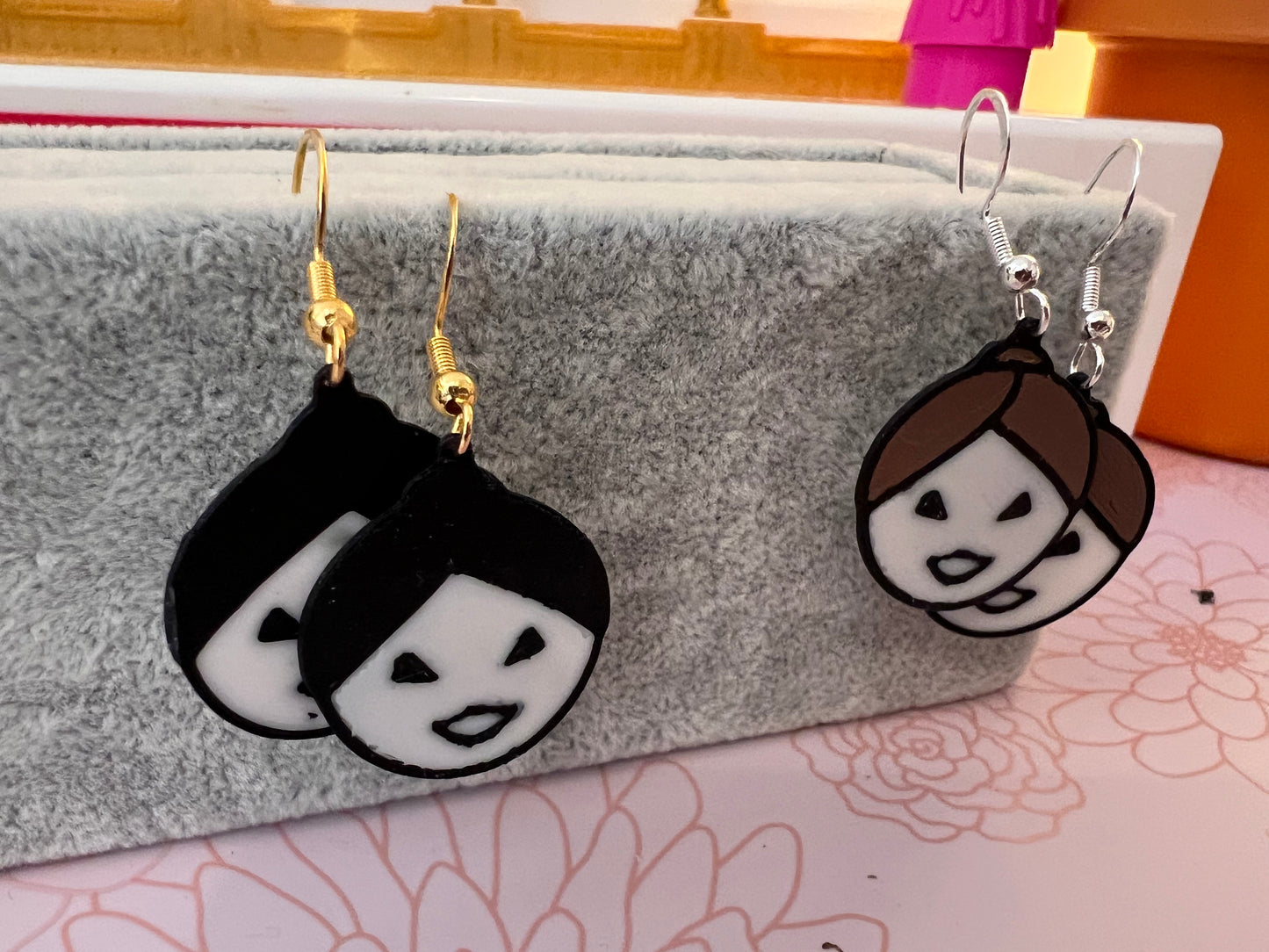 Custom Play Family Character Earrings