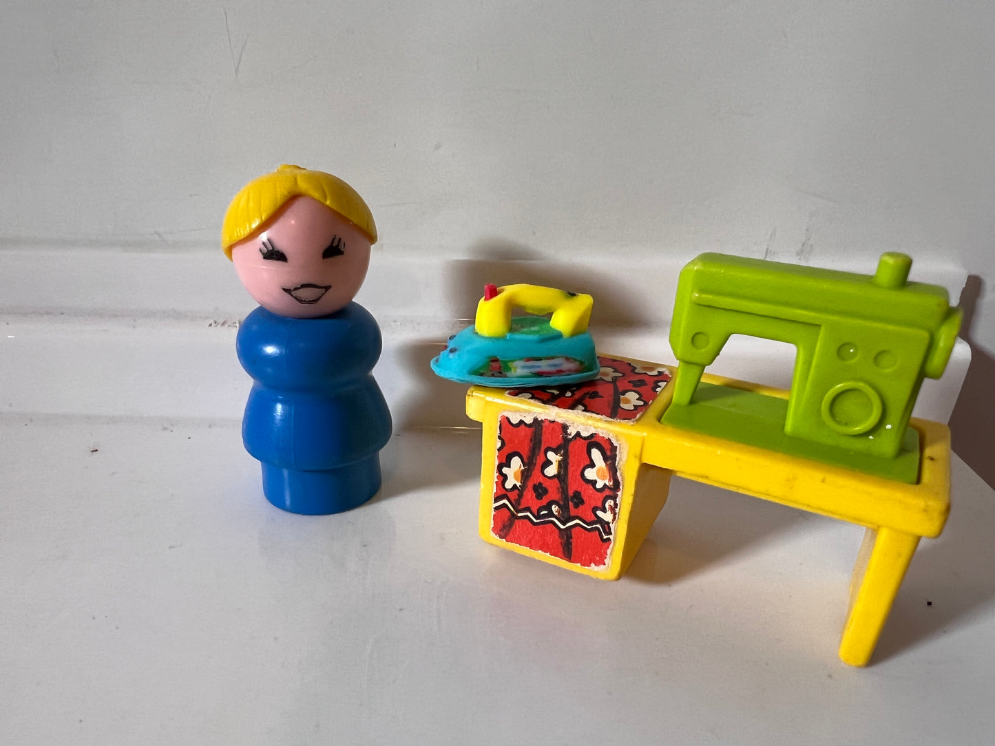 Miniature Vintage Fisher Price Musical Iron
