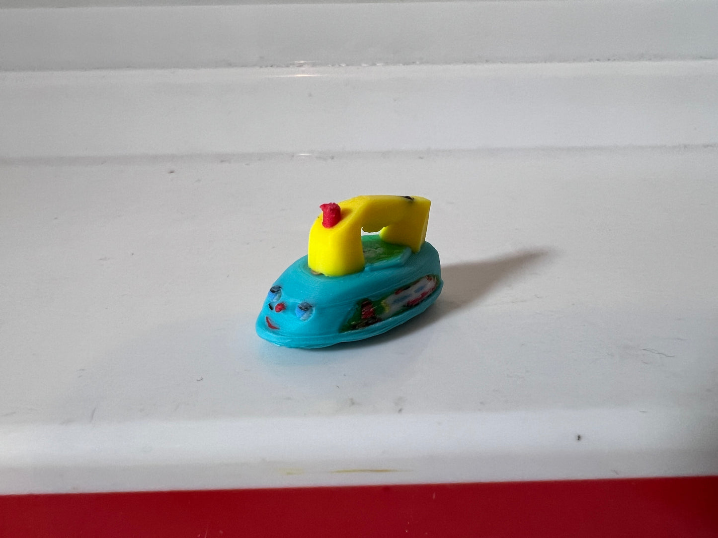 Miniature Vintage Fisher Price Musical Iron