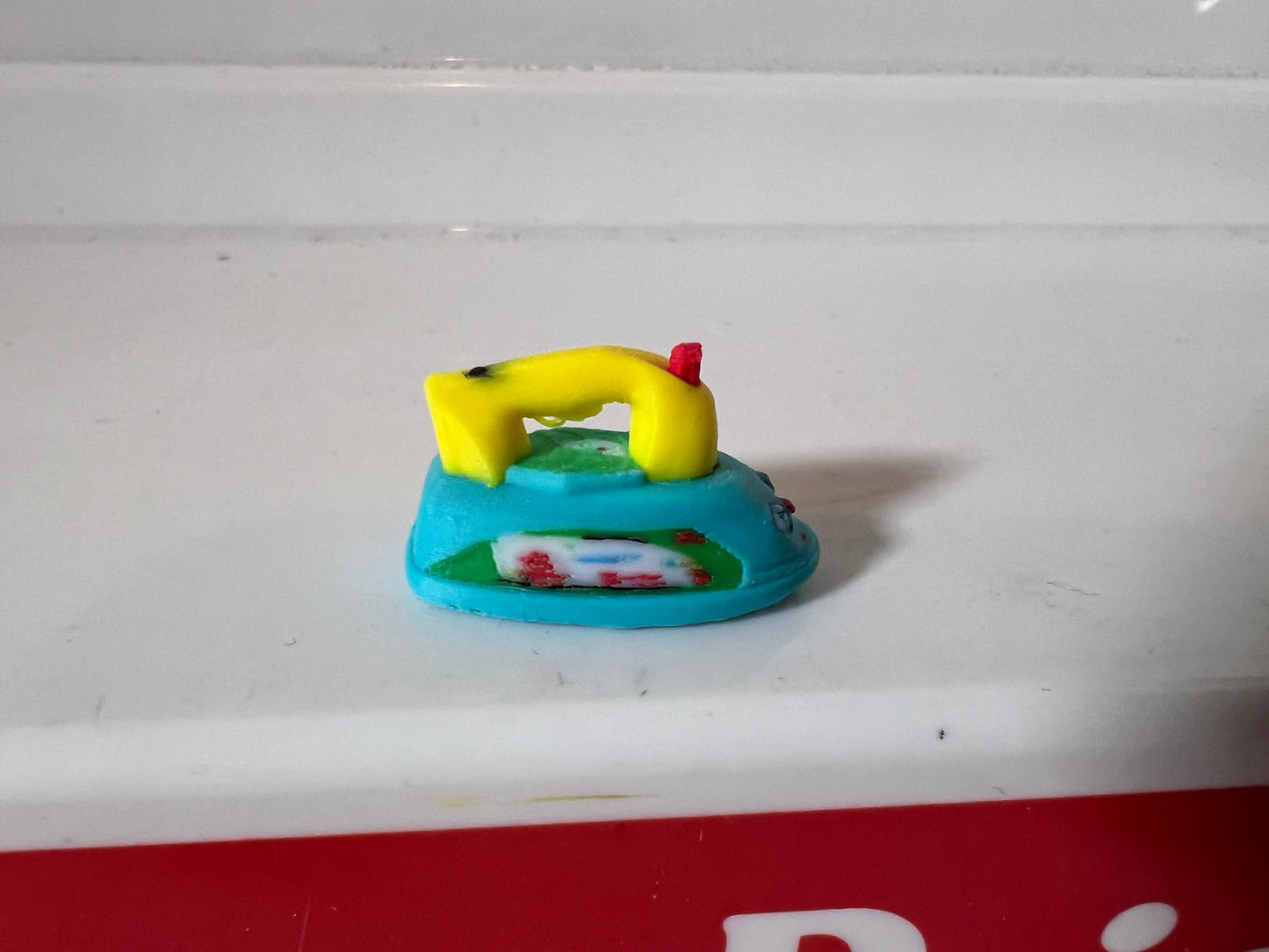Miniature Vintage Fisher Price Musical Iron