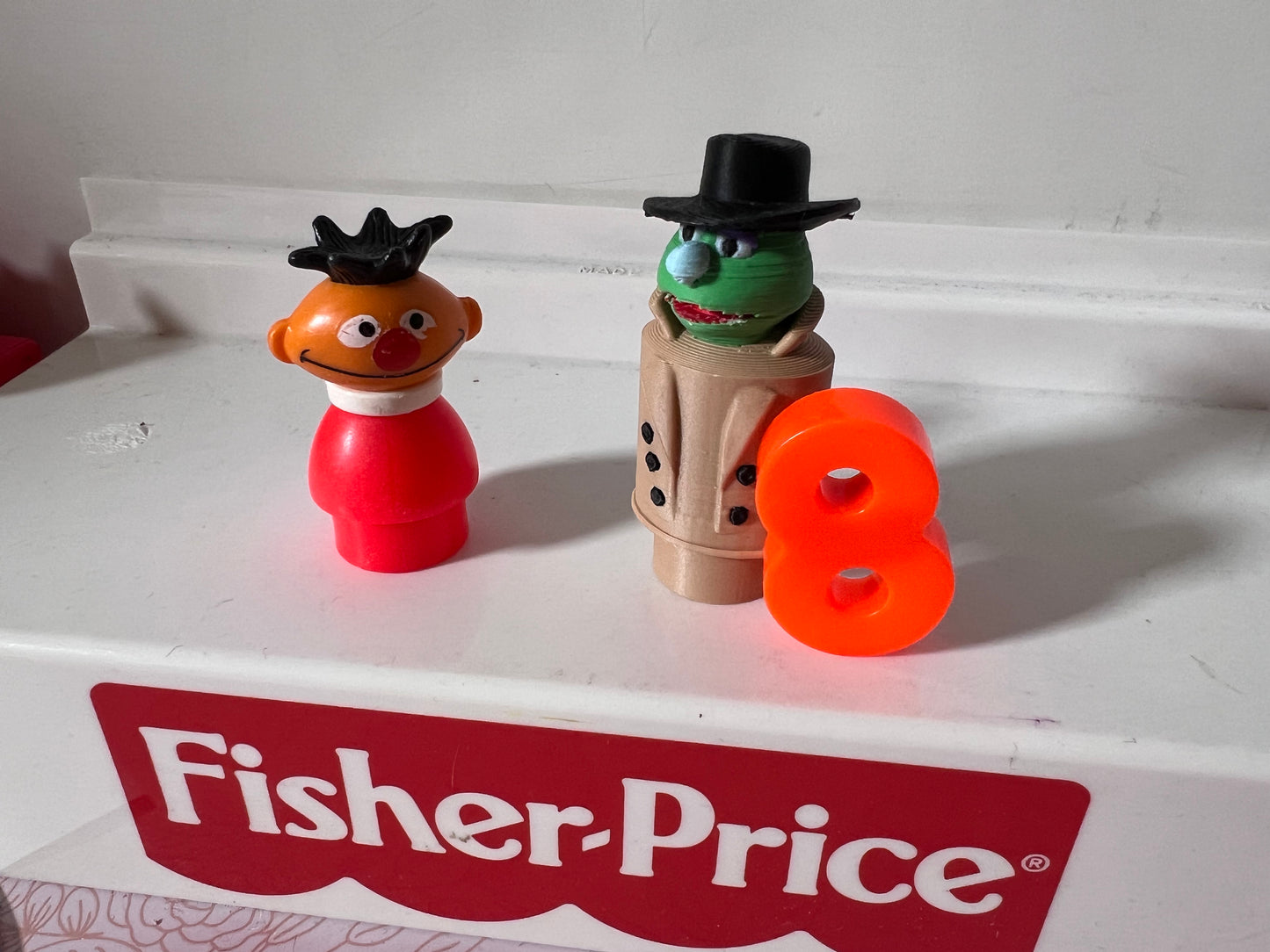 Sesame Street Fan Art Fisher Price Little People Custom Lefty Salesman