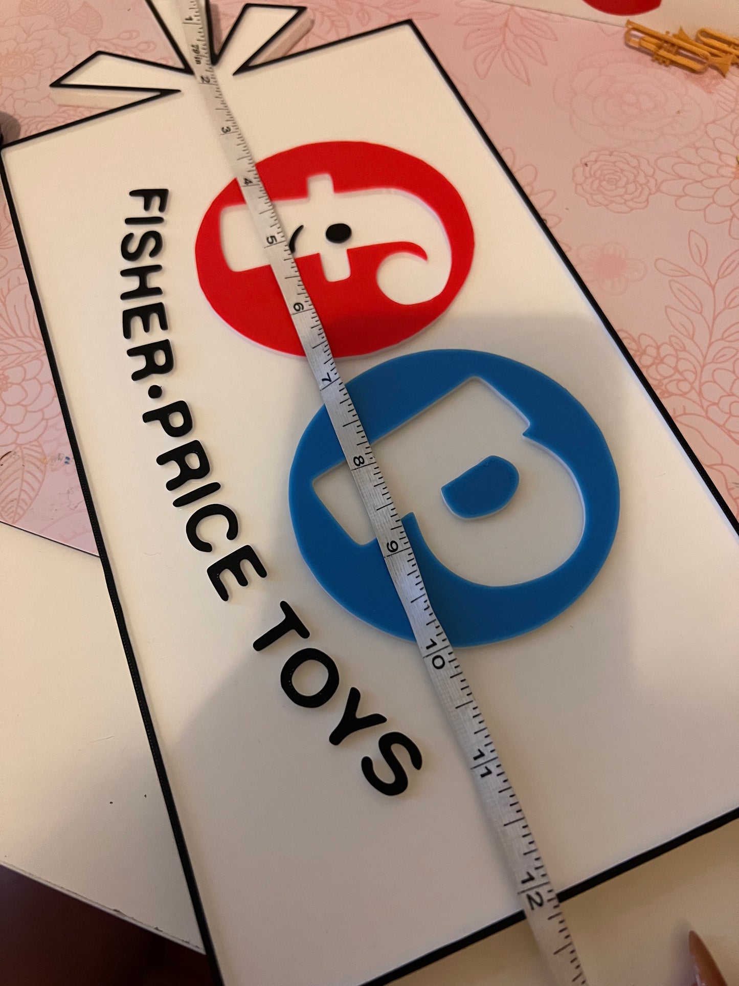 Fisher Price Retro Display Sign