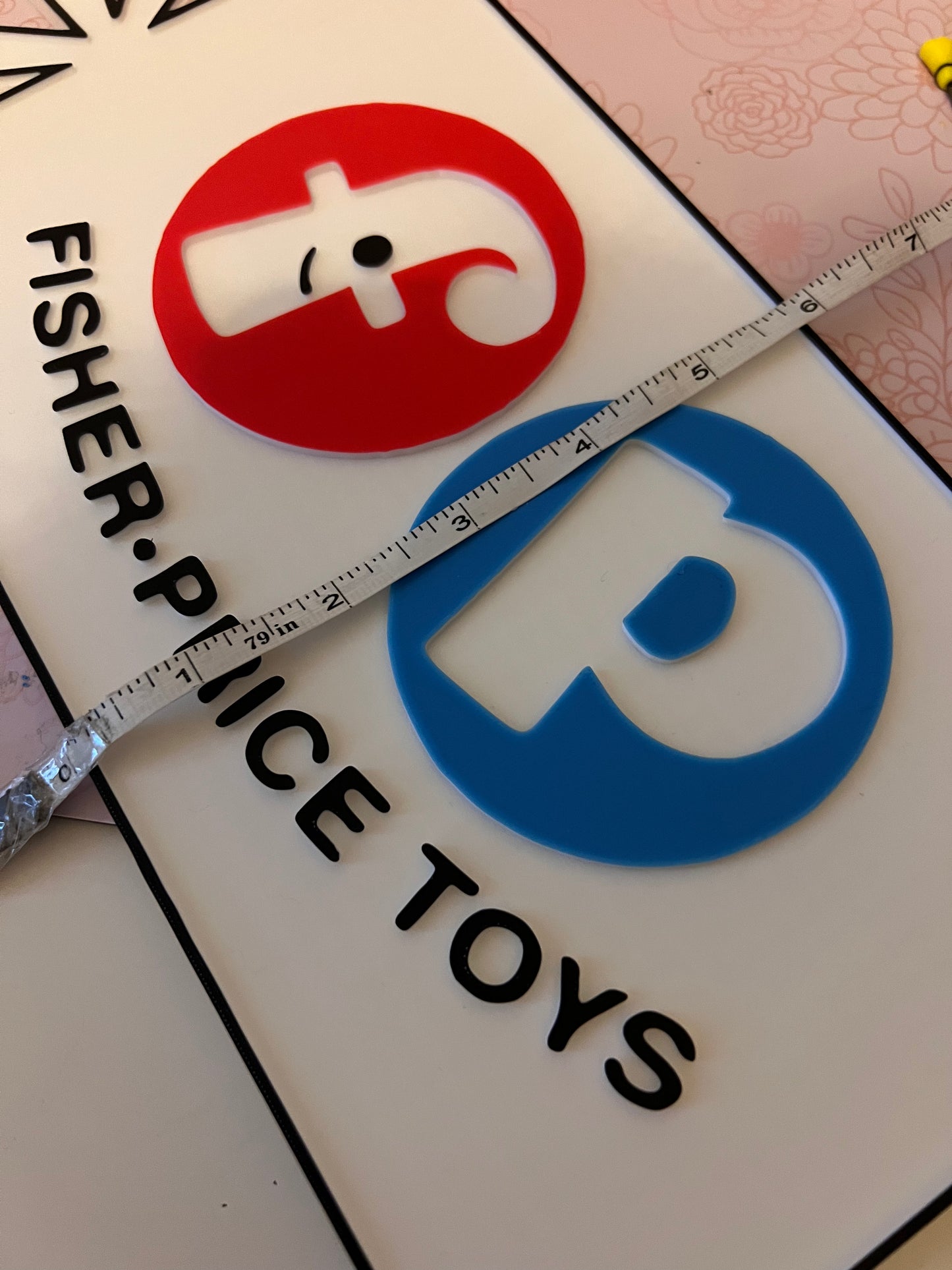 Fisher Price Retro Display Sign