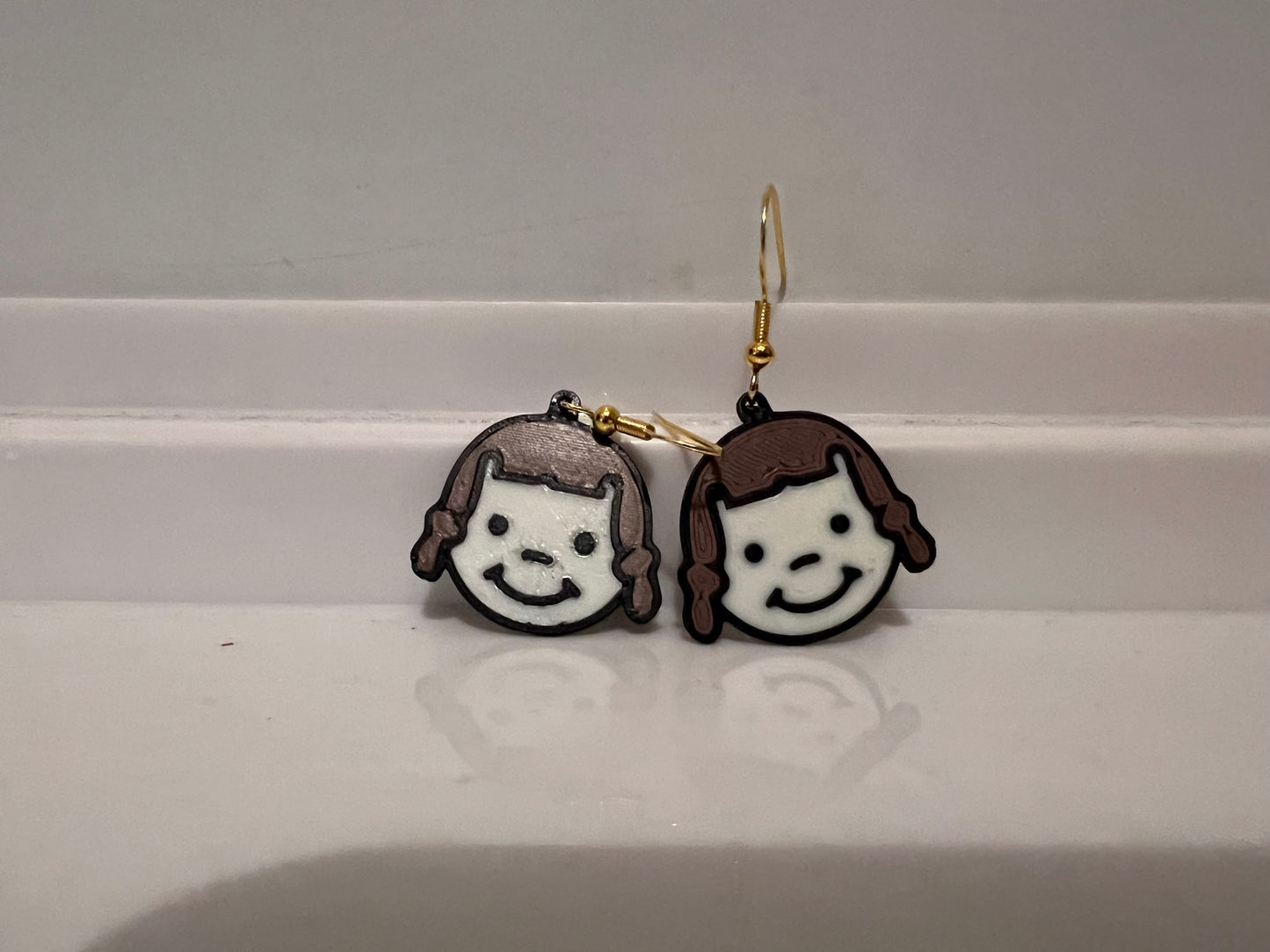 Custom Play Family Character Earrings