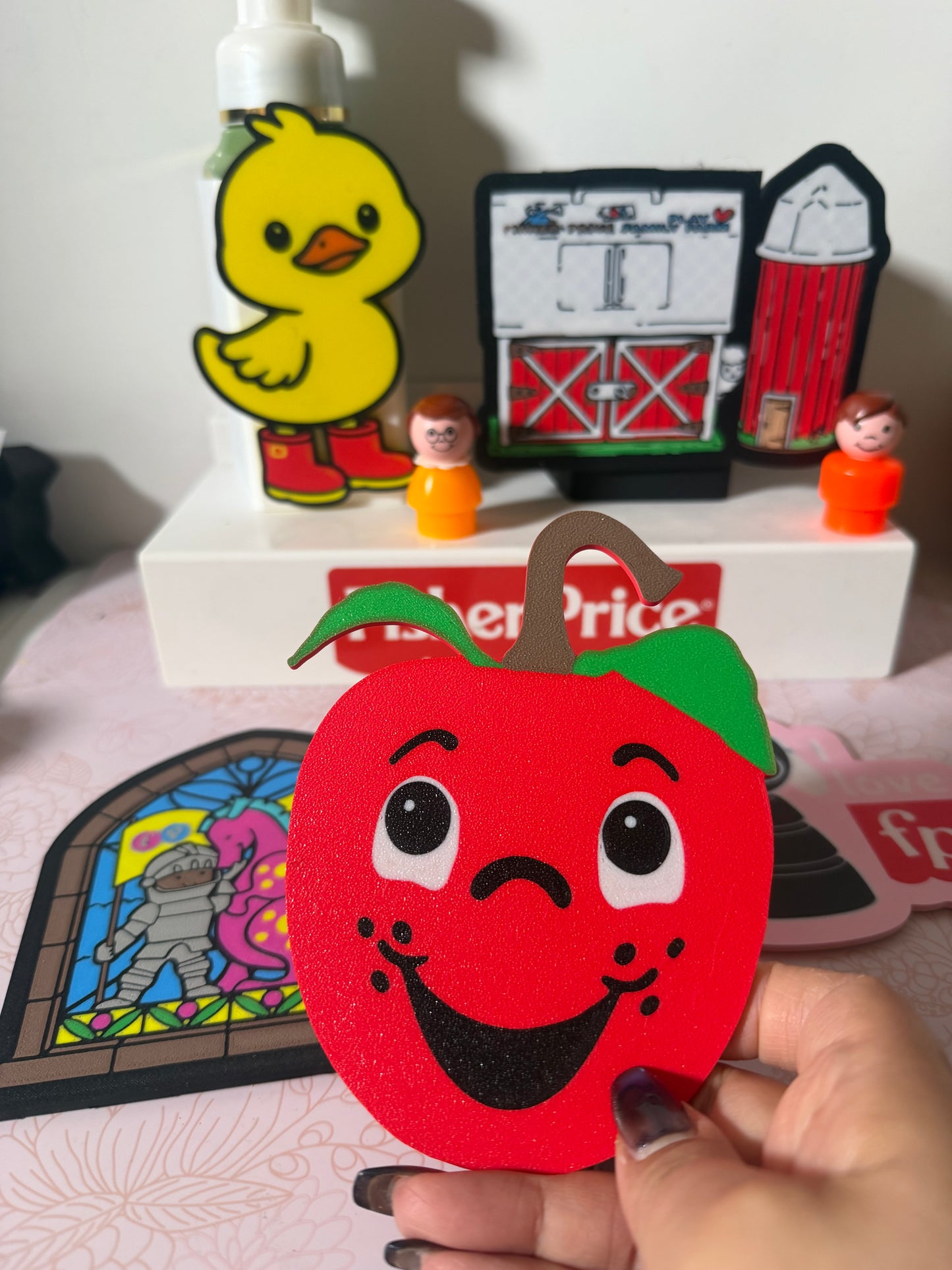 Cute Soap Dispenser – FP Themed Magnetic Swap Faces