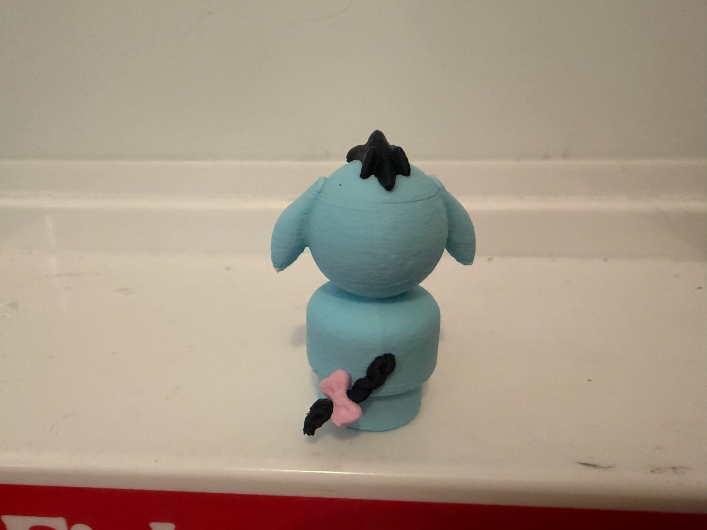 Winnie The Pooh - Custom Eeyore-Inspired Little People Figure | 3D Printed Collectible