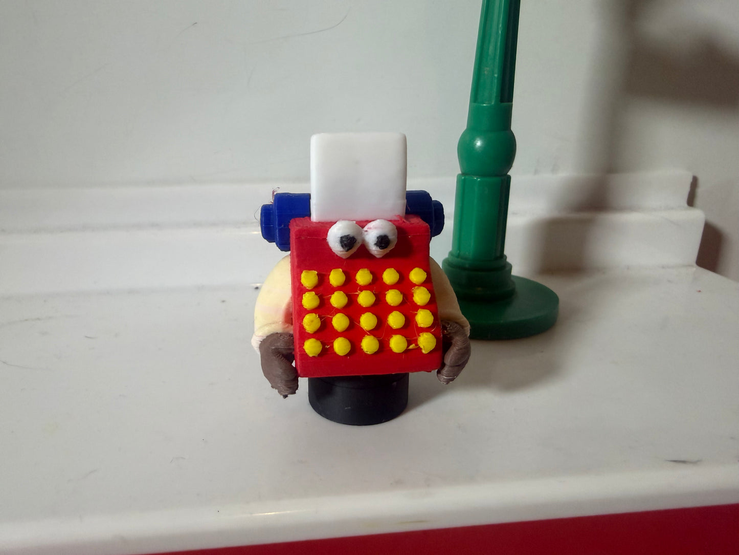 Sesame Street Typewriter Guy Figure | Little People Style Collectible