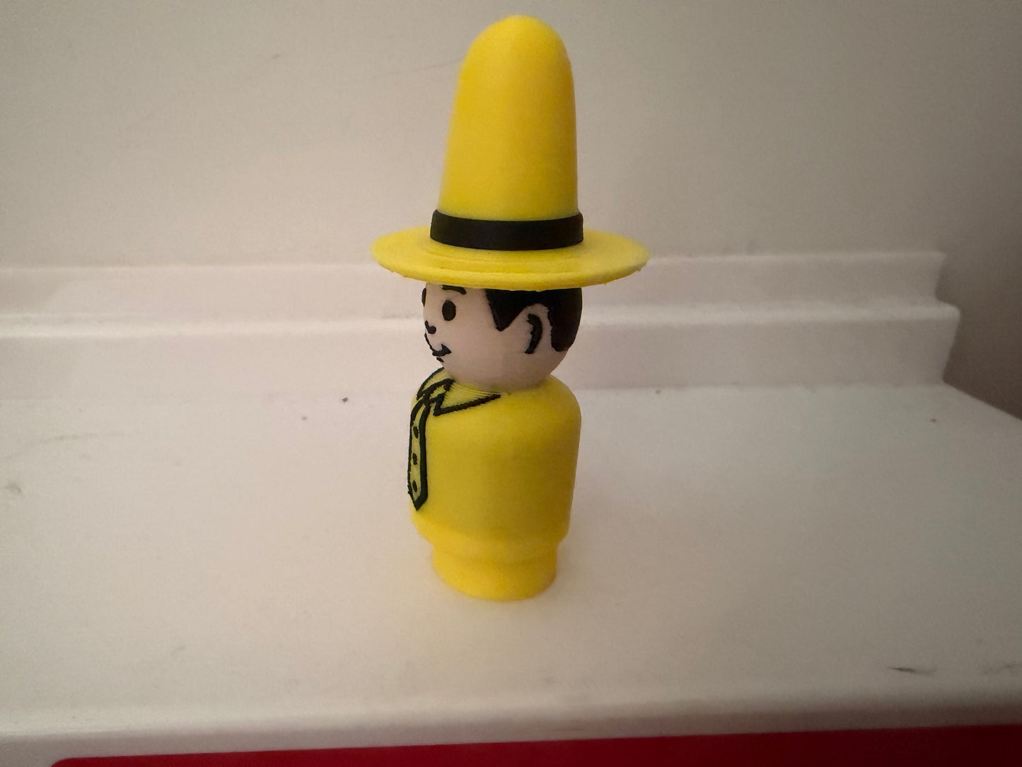 Classic Storybook - Curious George Man in the Yellow Hat Figure | Little People Style Collectible