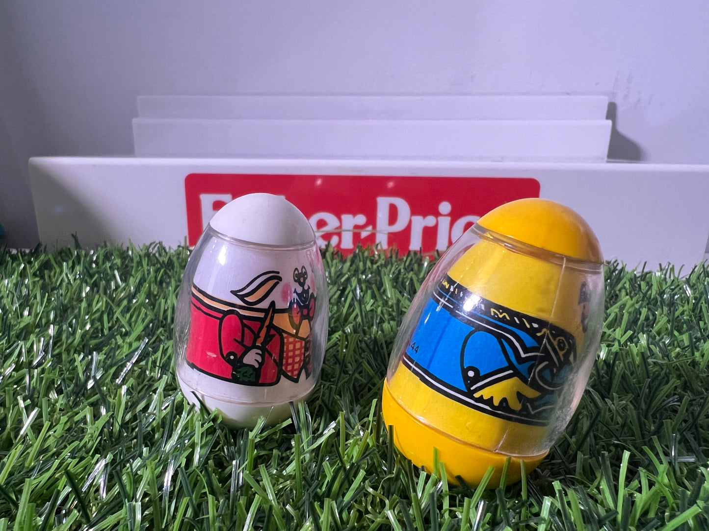 Pair of Easter Weebles!