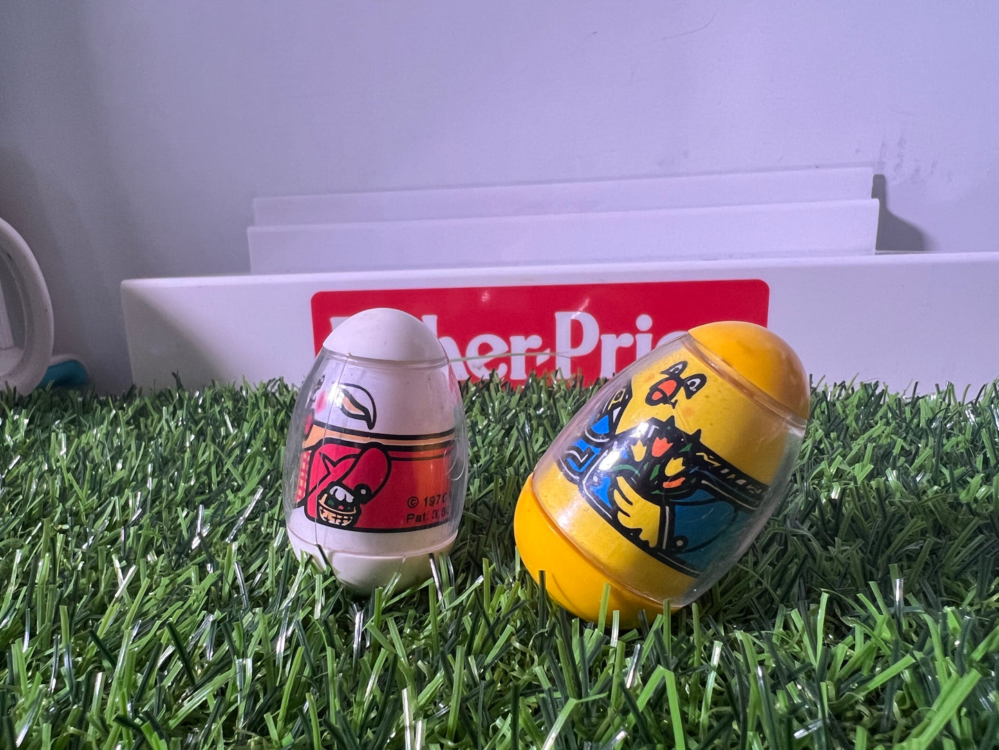Pair of Easter Weebles!