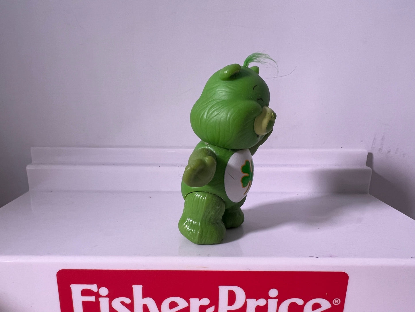 1980's Carebear Figure - Good Luck Bear
