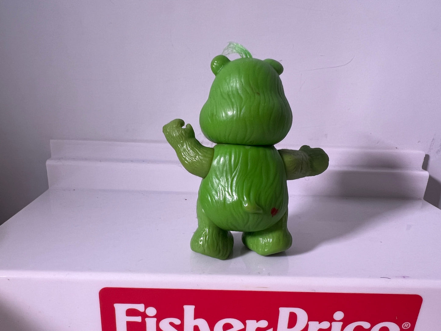 1980's Carebear Figure - Good Luck Bear