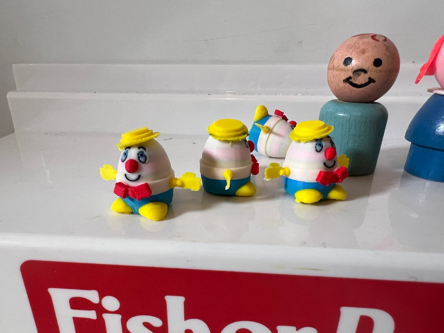Custom Vintage Fisher Price Humpty Dumpty Miniature