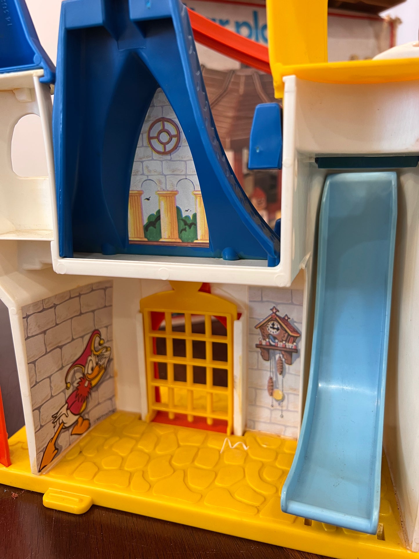 Vintage 1977 Mickey Mouse's Magic Kingdom Weebles Castle Playset