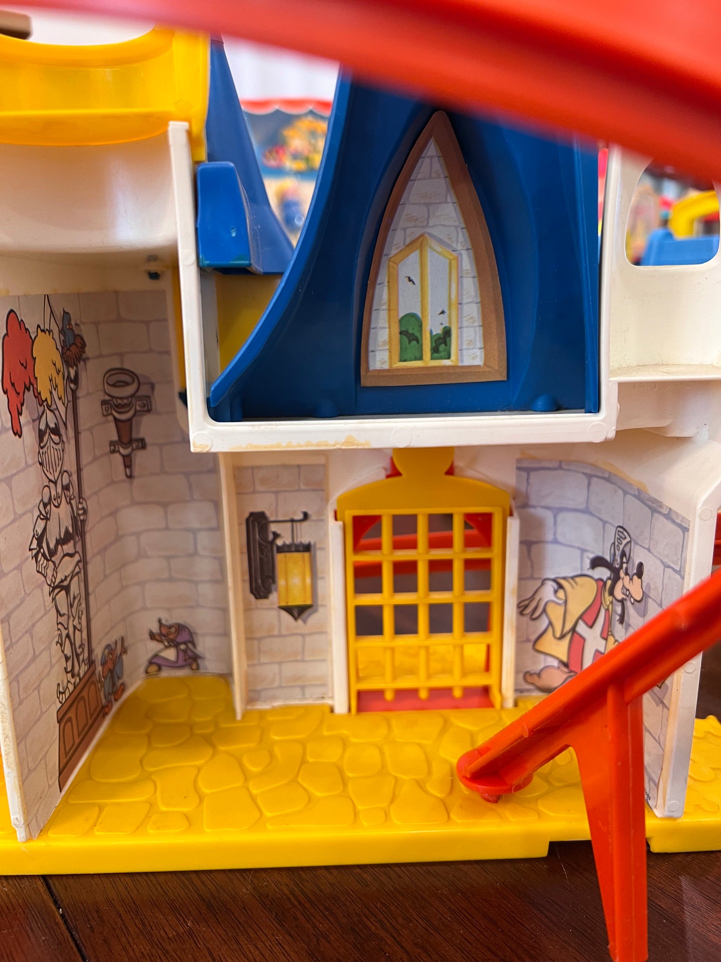 Vintage 1977 Mickey Mouse's Magic Kingdom Weebles Castle Playset