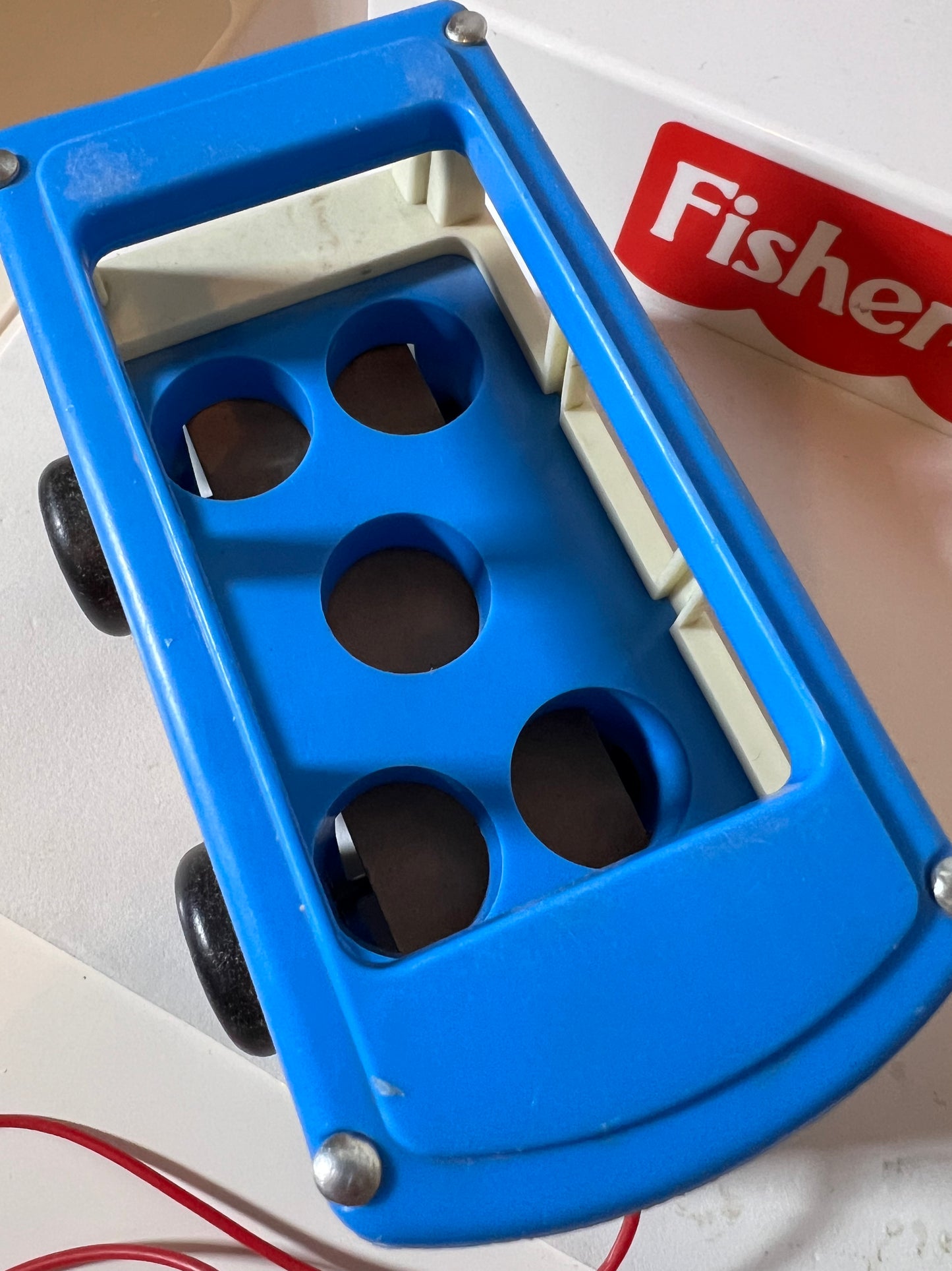 Original Jugetes Perquin (JP) Blue Mini Camper Bus