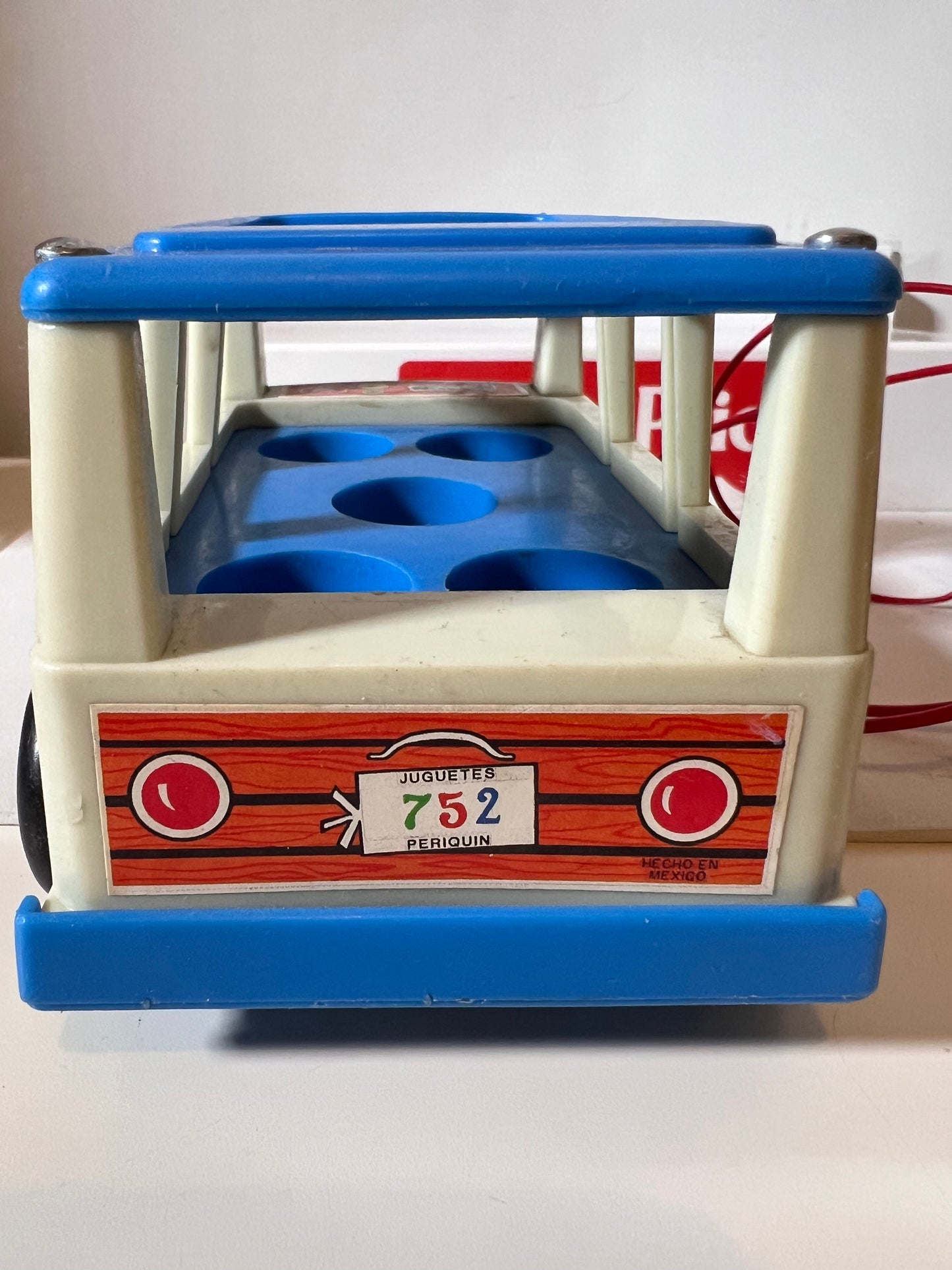 Original Jugetes Perquin (JP) Blue Mini Camper Bus