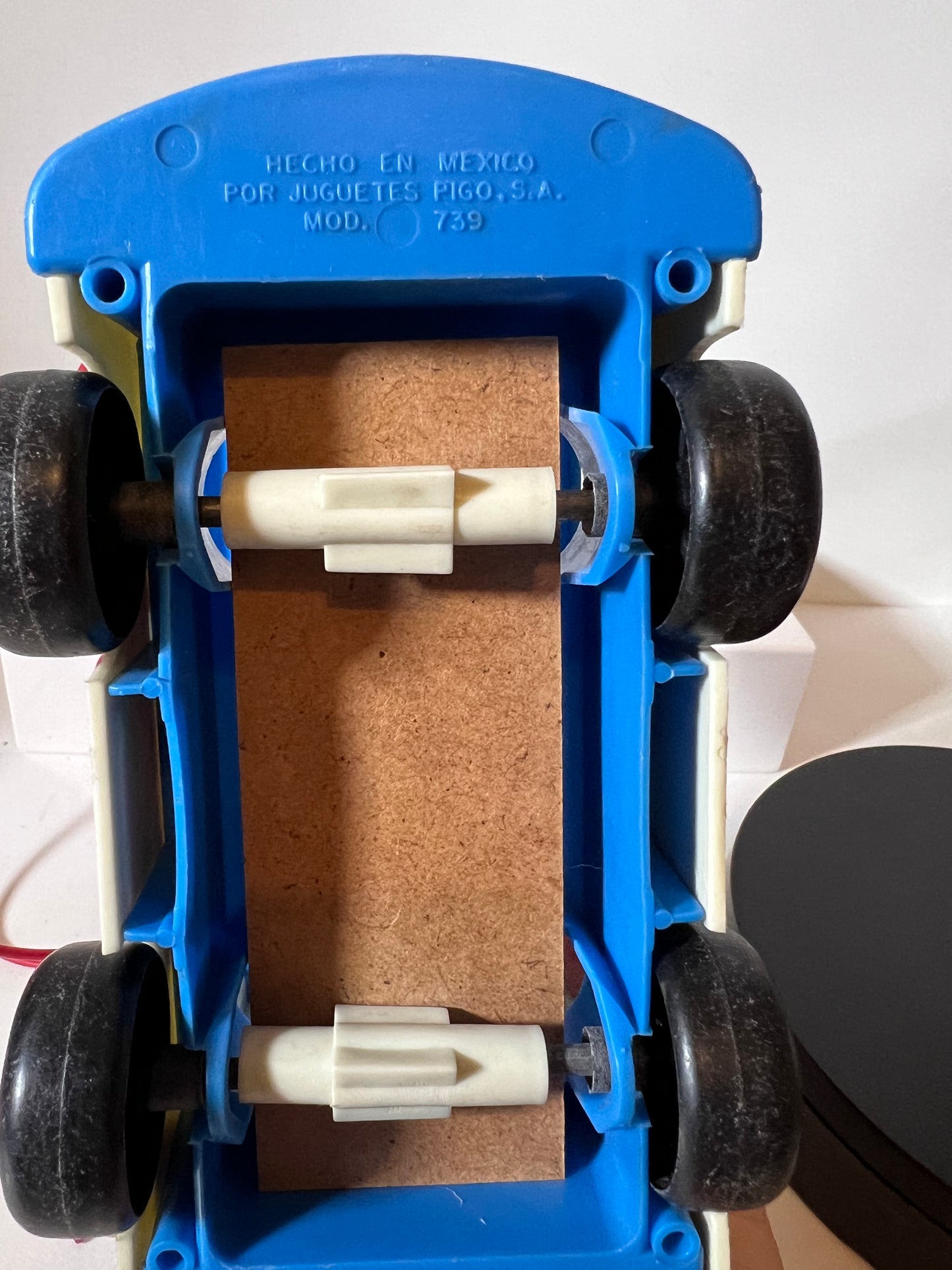 Original Jugetes Perquin (JP) Blue Mini Camper Bus