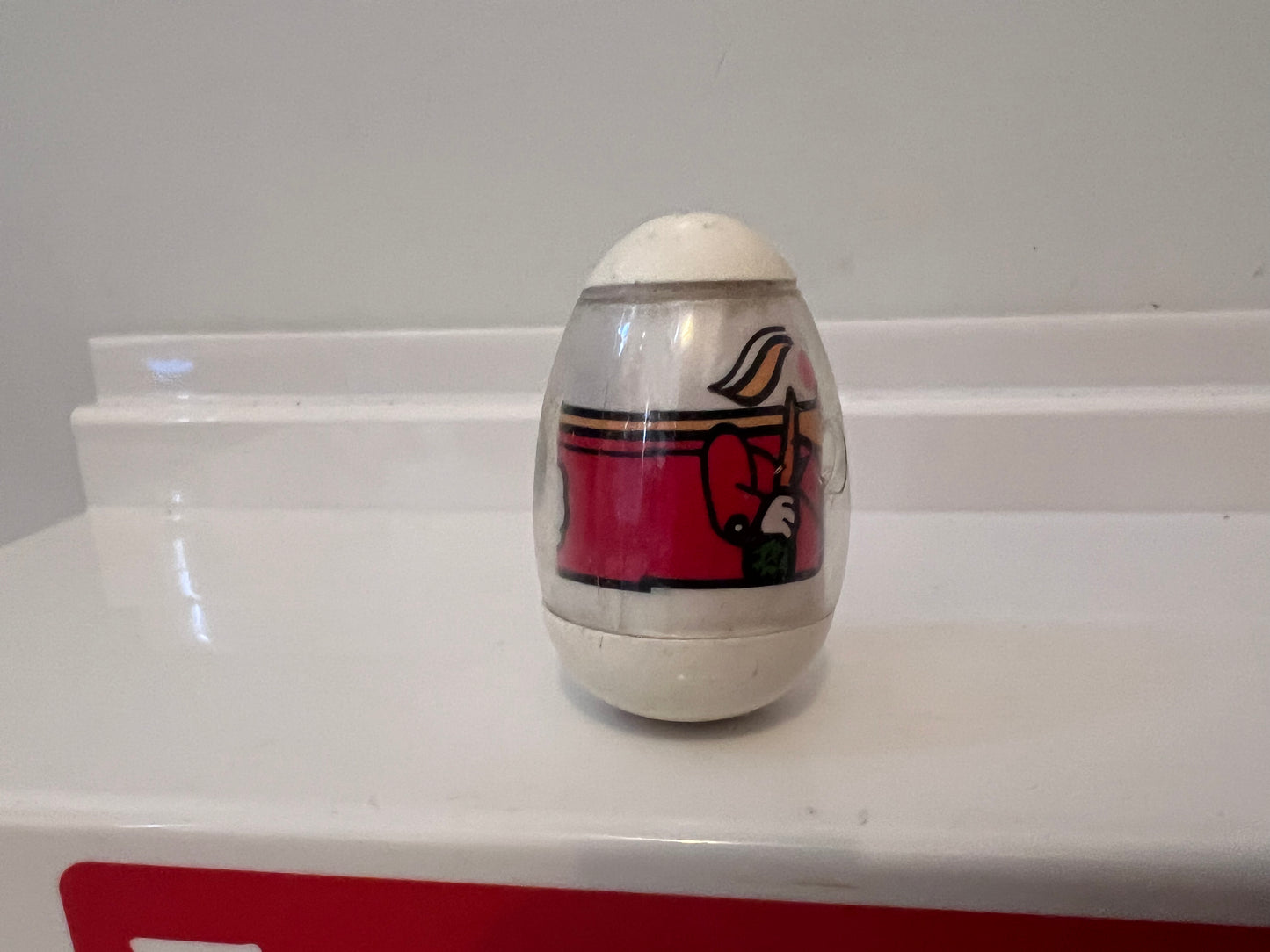 HTF Easter Bunny Weeble Wobble Figure