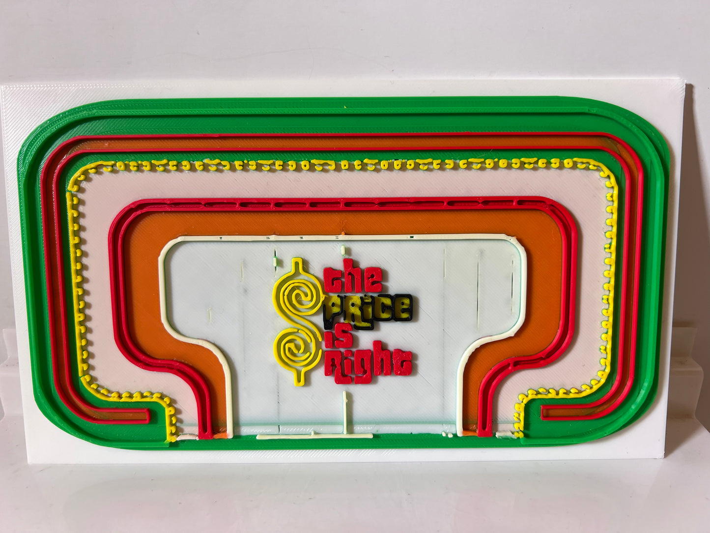 Game Shows - Price is Right Custom Backdrop and Contestants Row