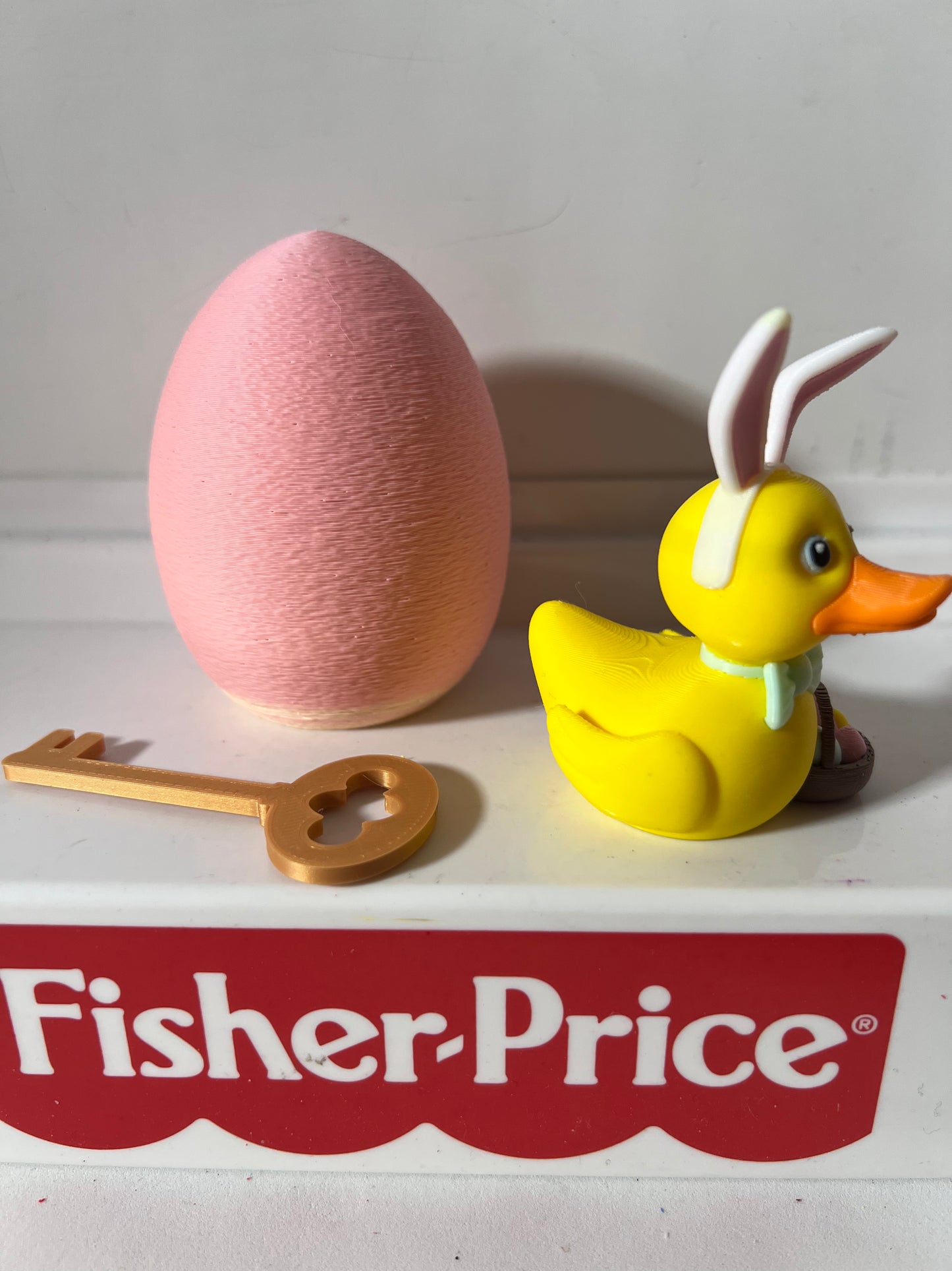 Custom Easter Duck w Secret Egg Lot