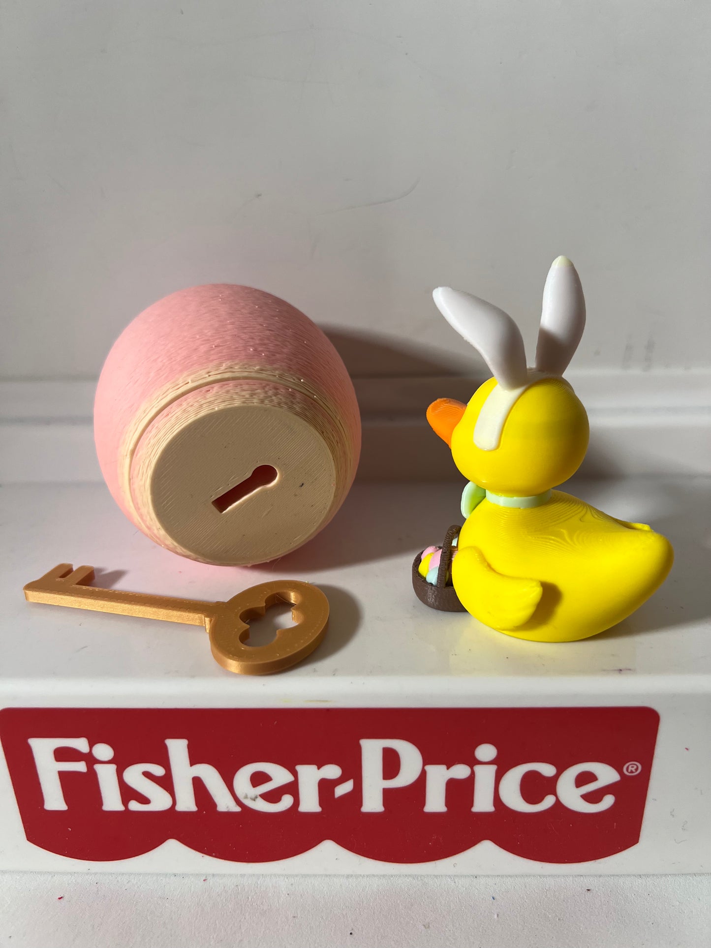 Custom Easter Duck w Secret Egg Lot