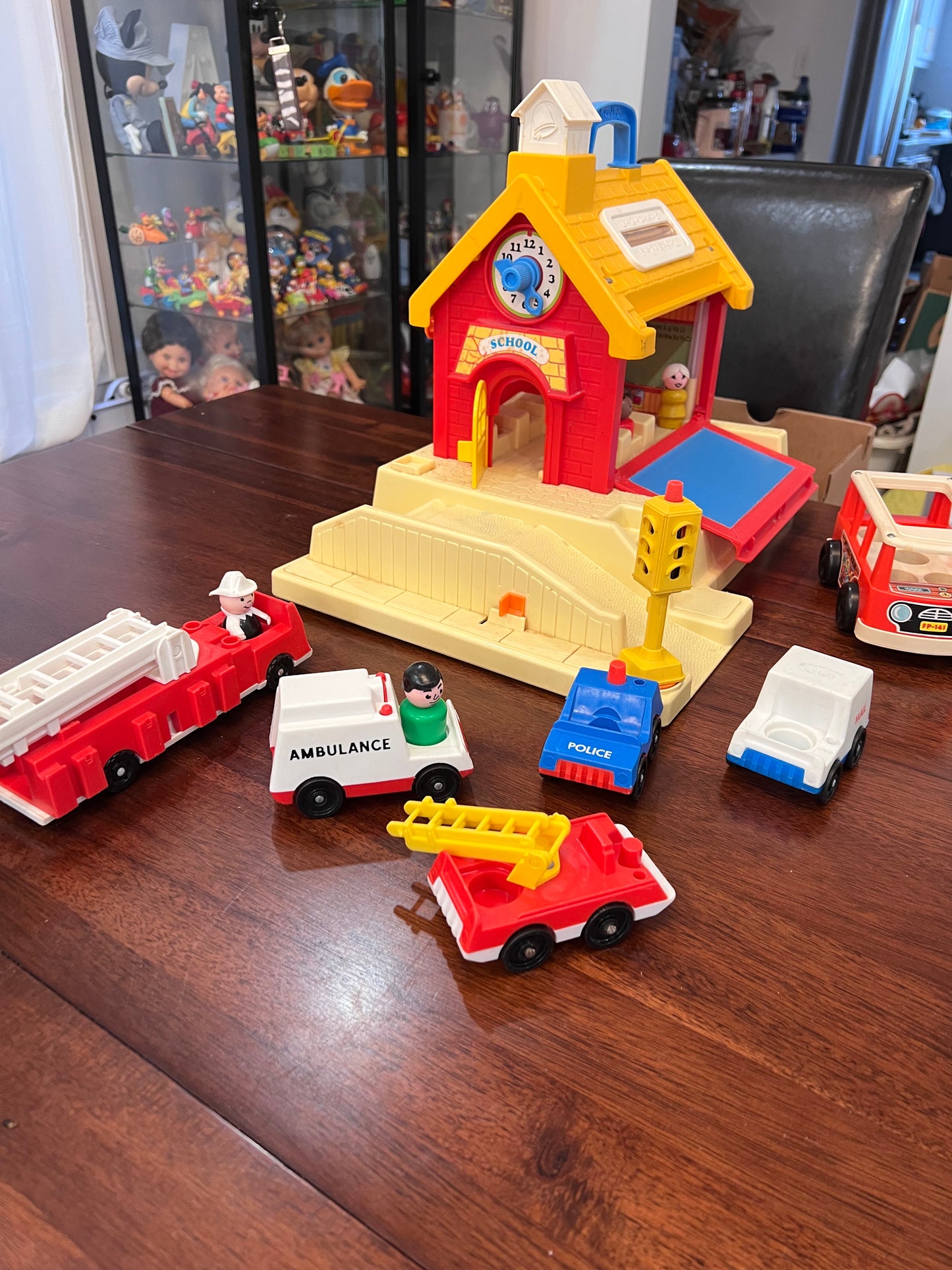 Vintage Fisher Price School Lot