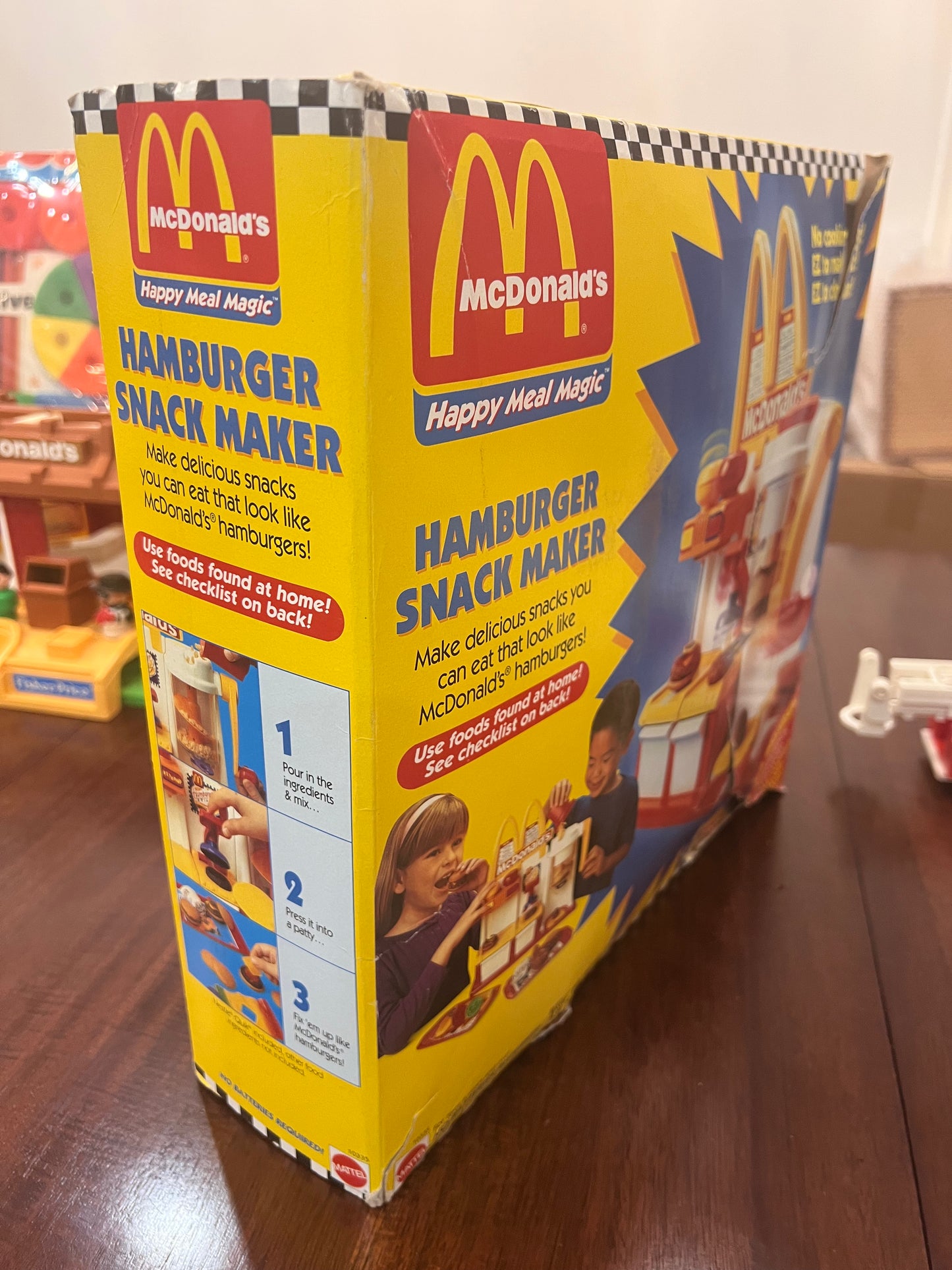 McDonald Hamburger Snack Maker With ORIG Box