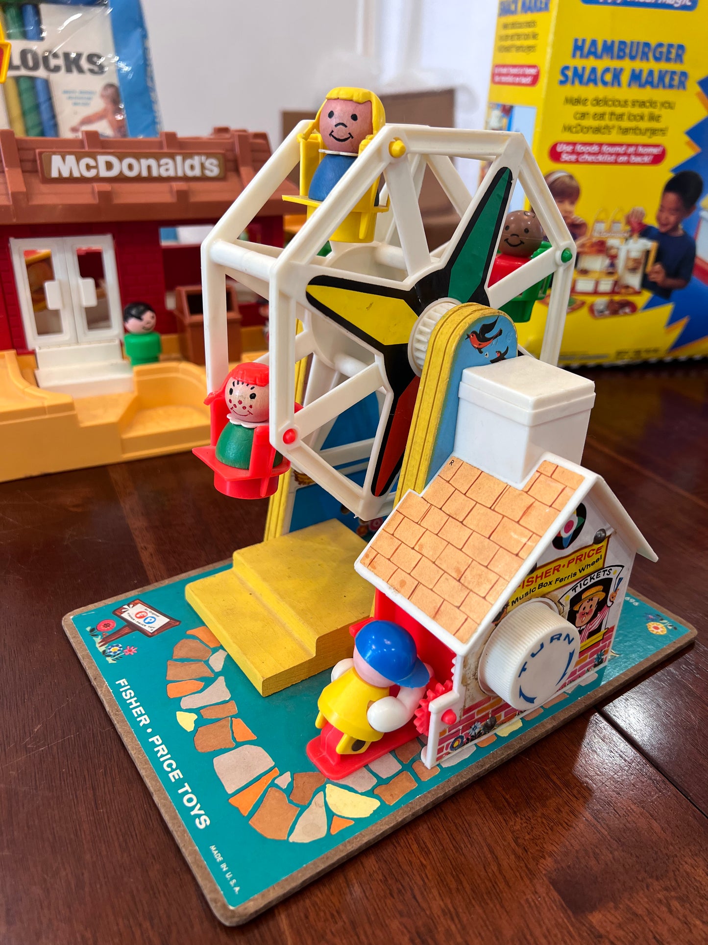 Vintage Fisher Price Musical Ferris Wheel