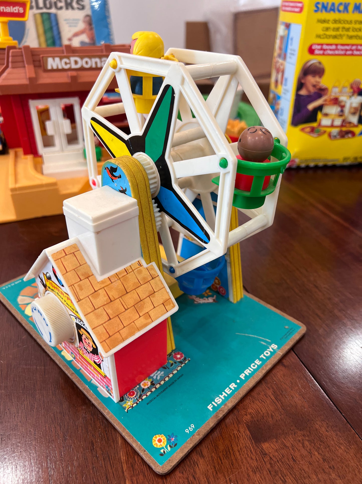 Vintage Fisher Price Musical Ferris Wheel