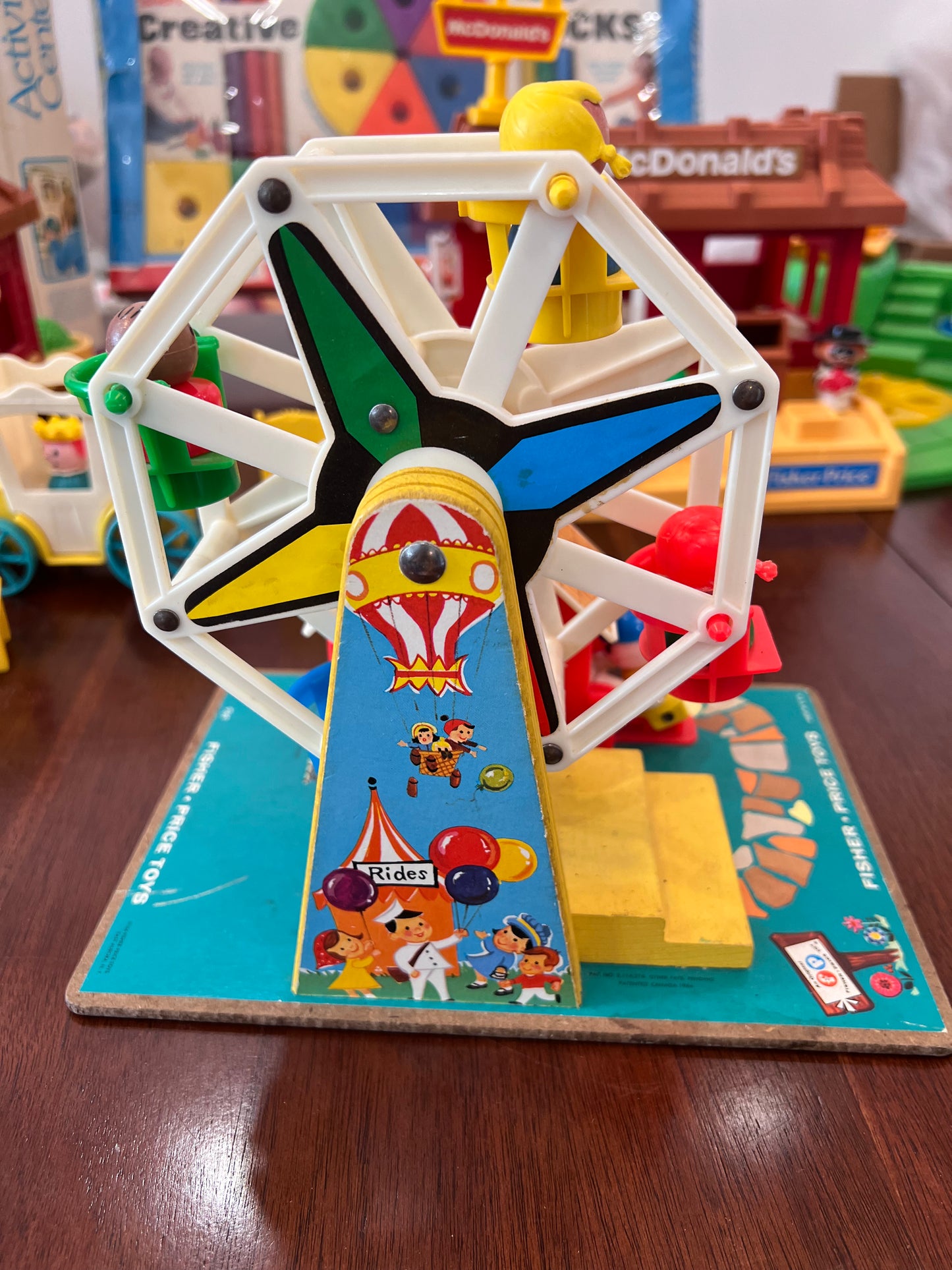 Vintage Fisher Price Musical Ferris Wheel