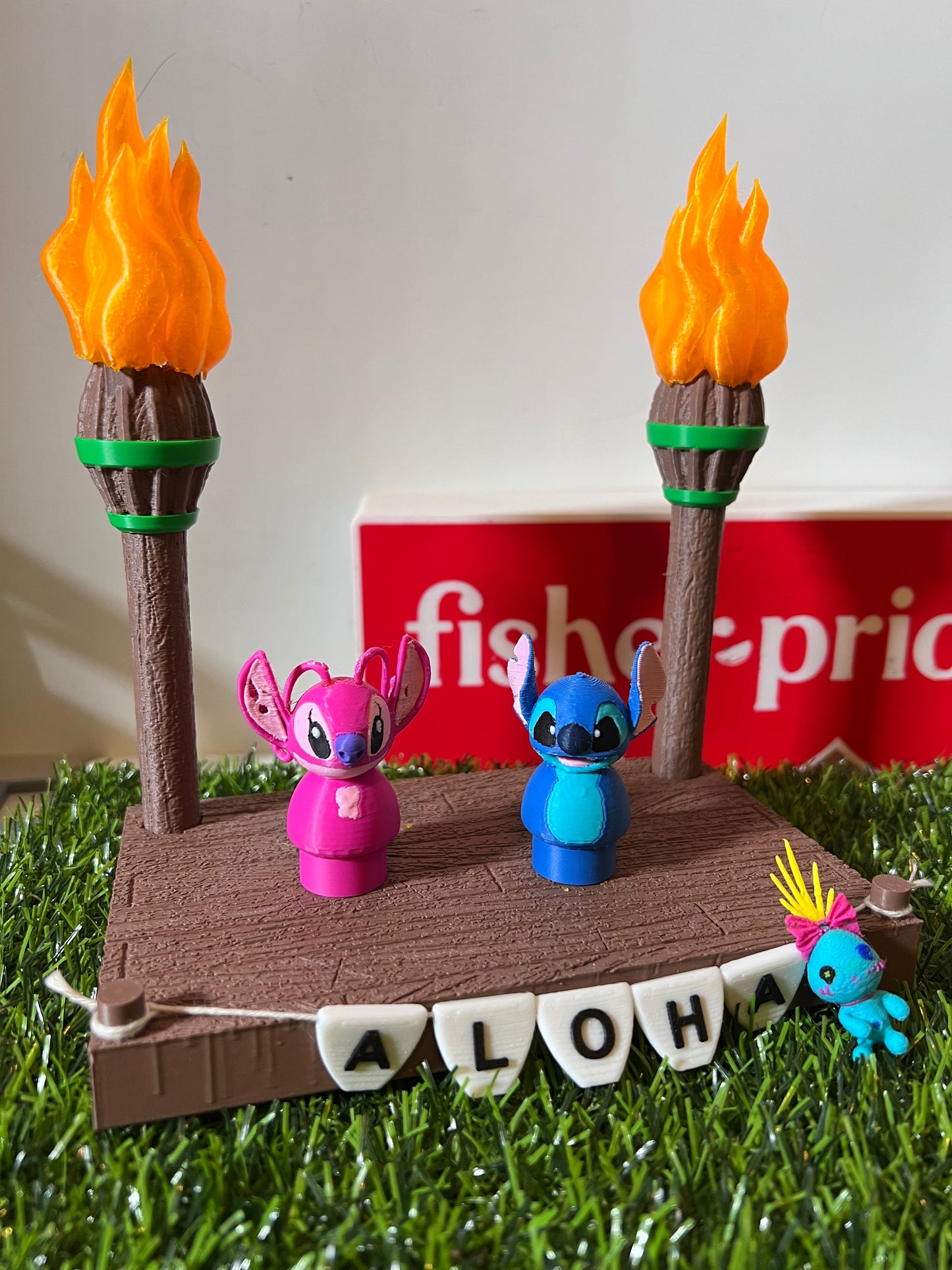 Hula Stage Diorama