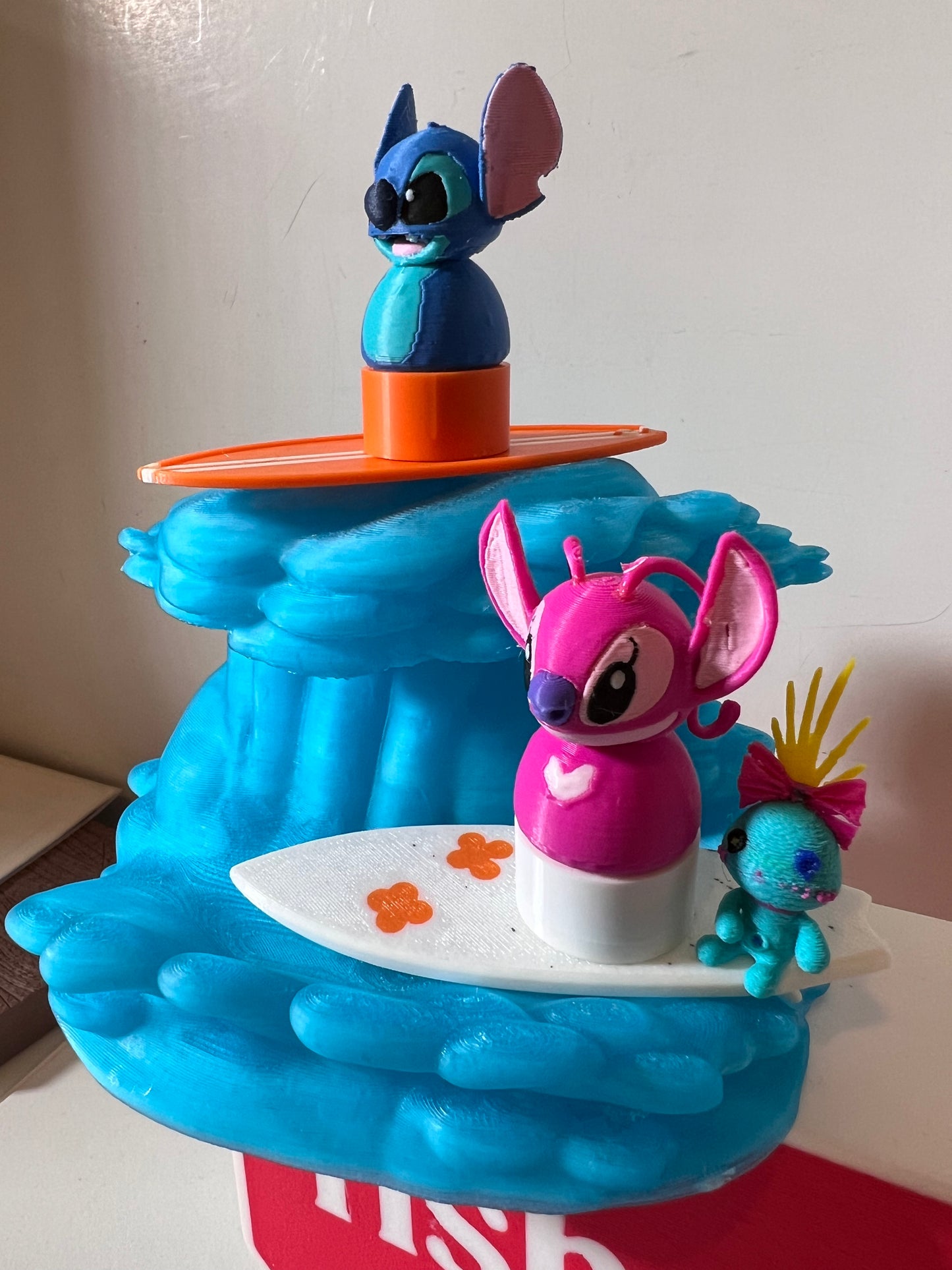 Riding the Waves Diorama