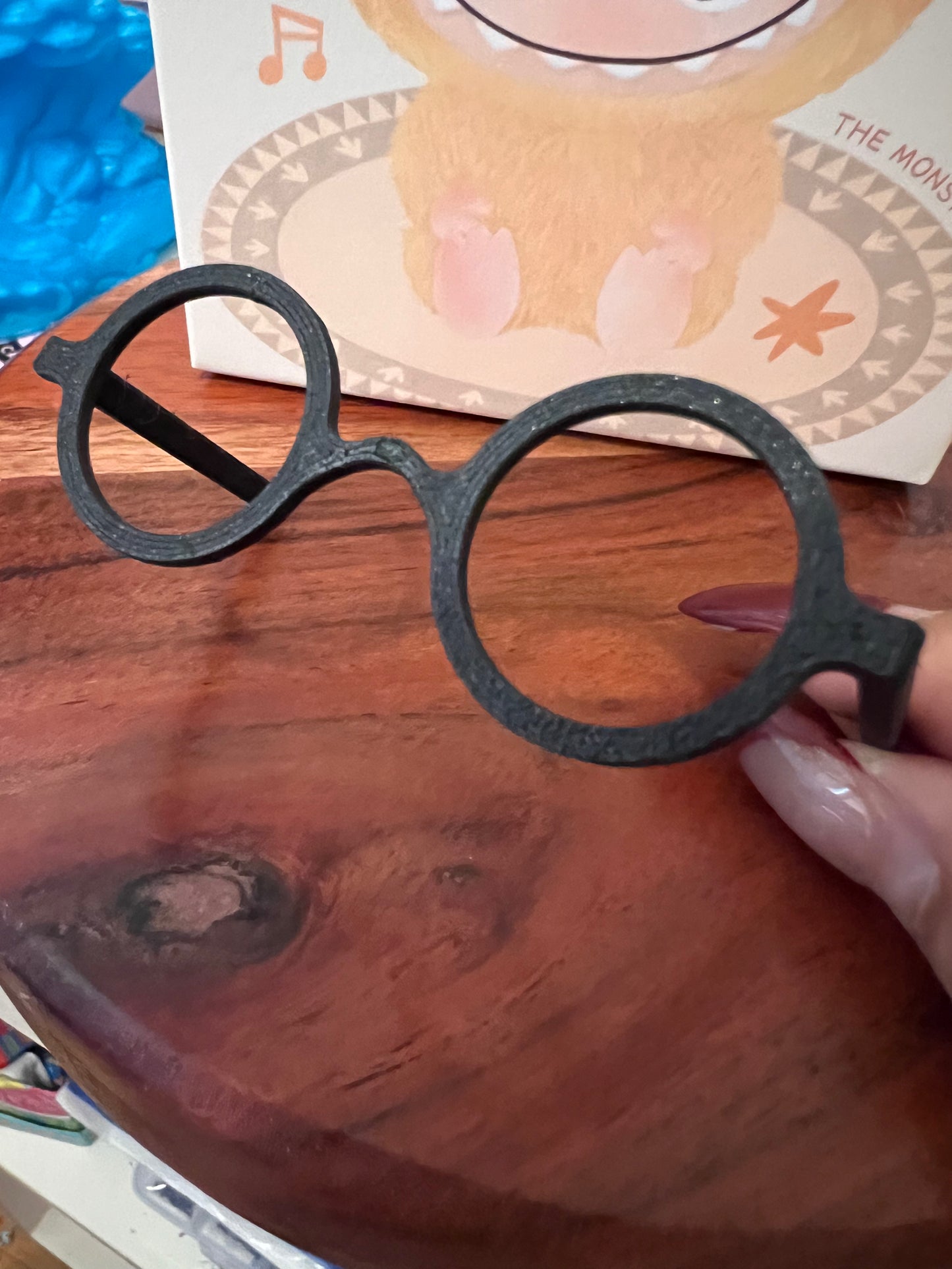 Labubu Accessory - 3D printed Glasses (circle)