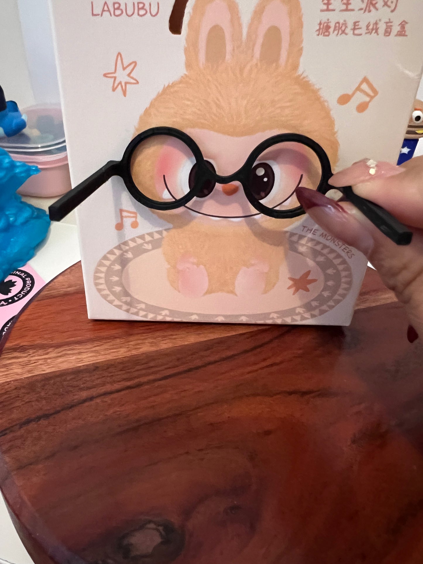 Labubu Accessory - 3D printed Glasses (circle)