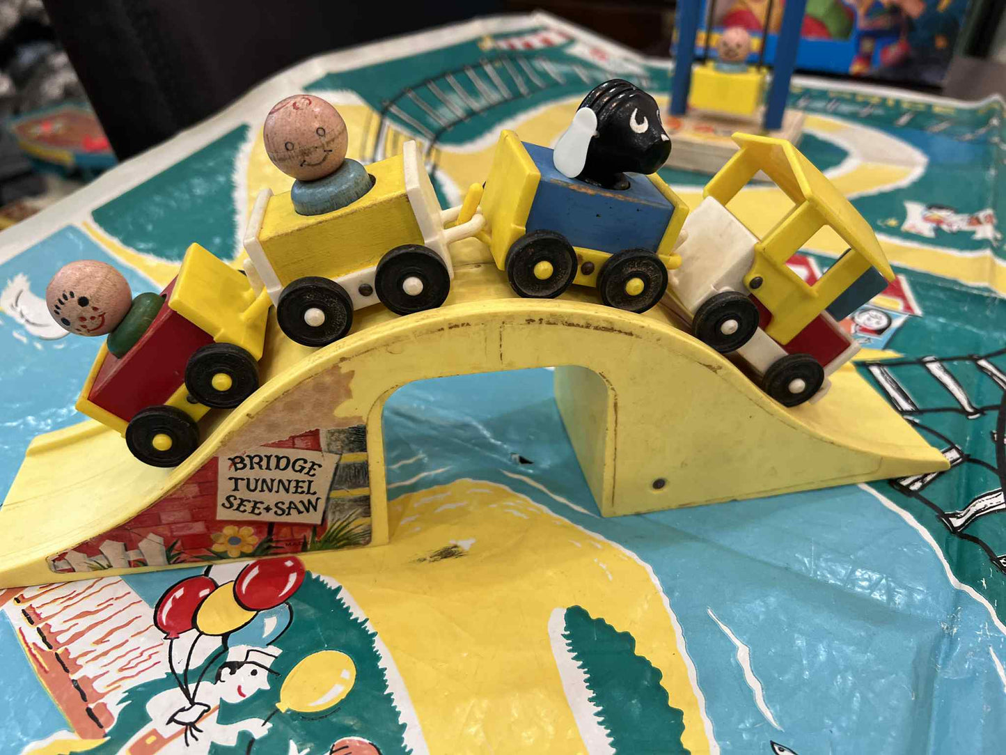 HTF Amusement Park w Bottom Box NEAR COMPLETE