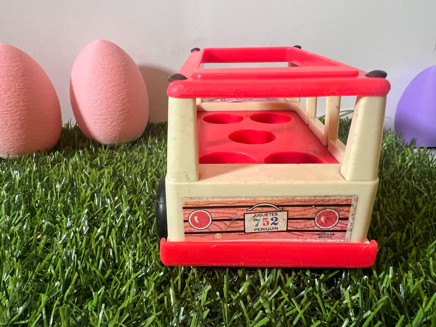 Original Jugetes Perquin (JP) PINK Mini Camper Bus