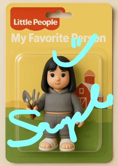 Custom Personalized Little People Style Figures